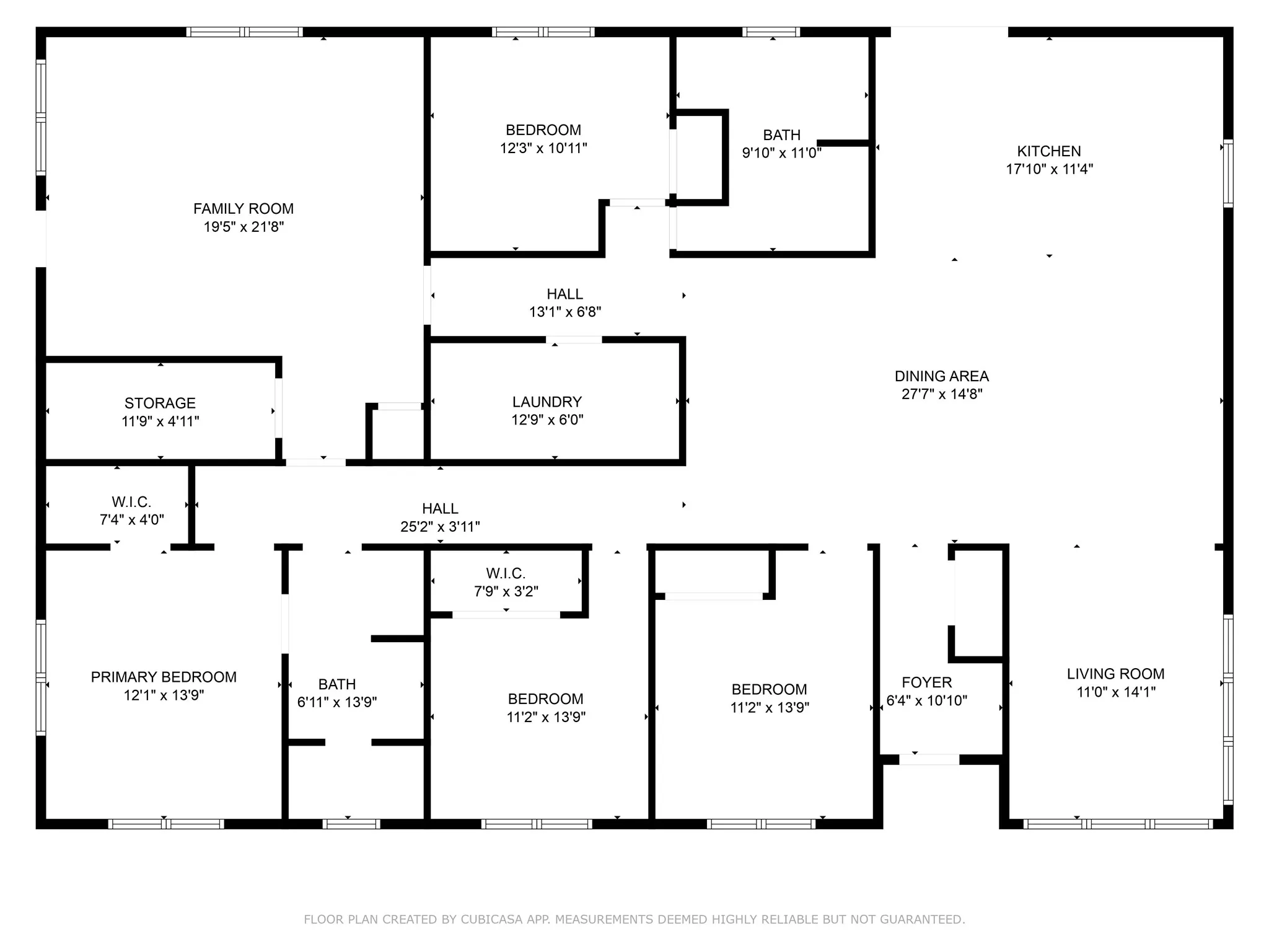 View of home floor plan