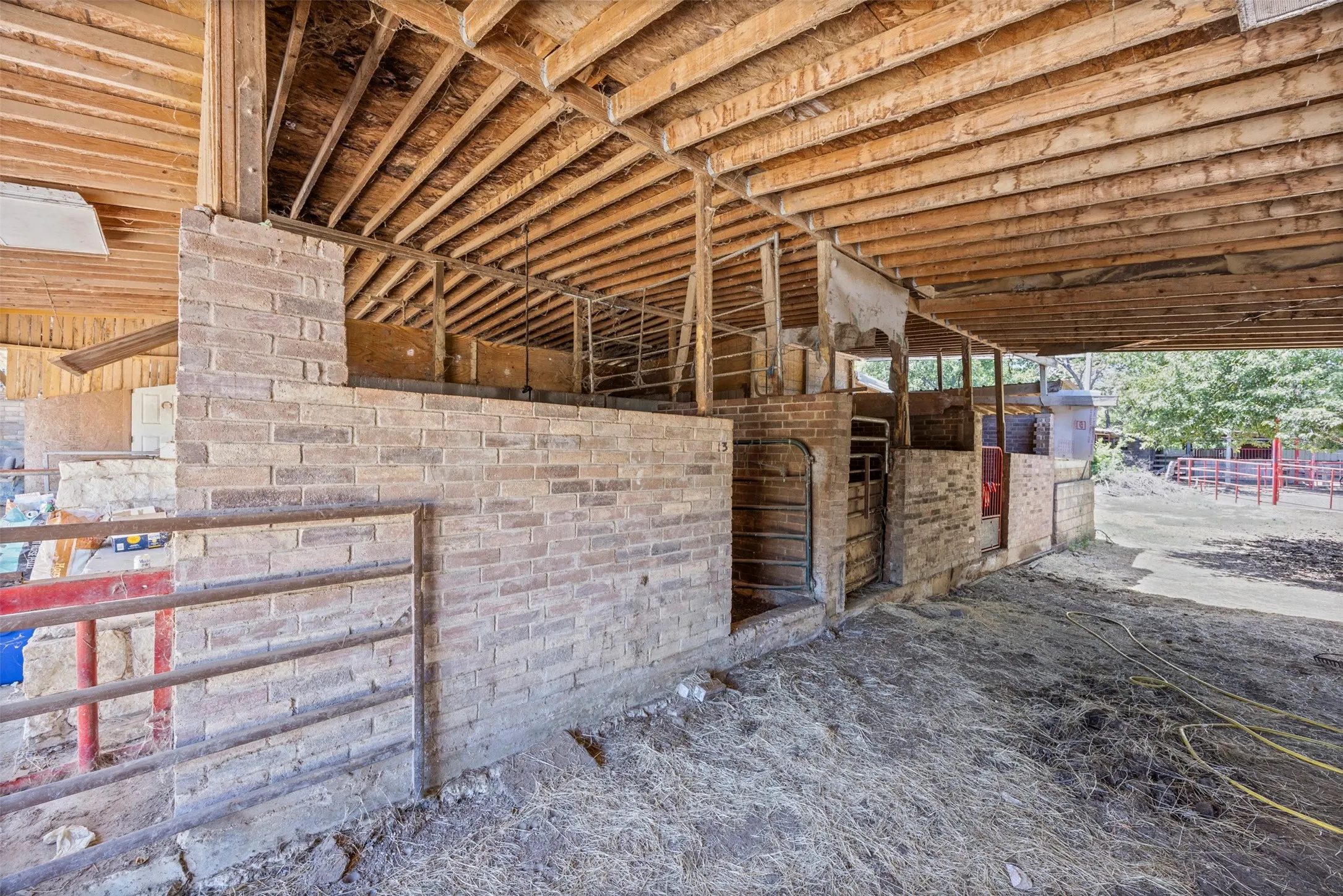View of stable