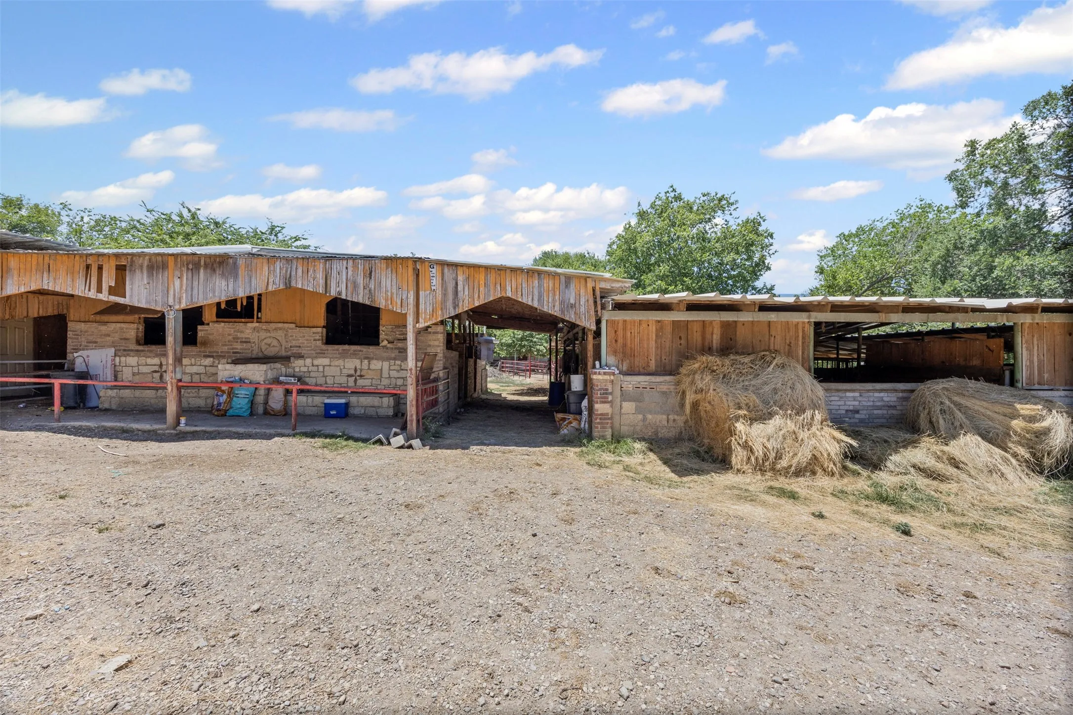 View of outdoor structure featuring an exterior structure