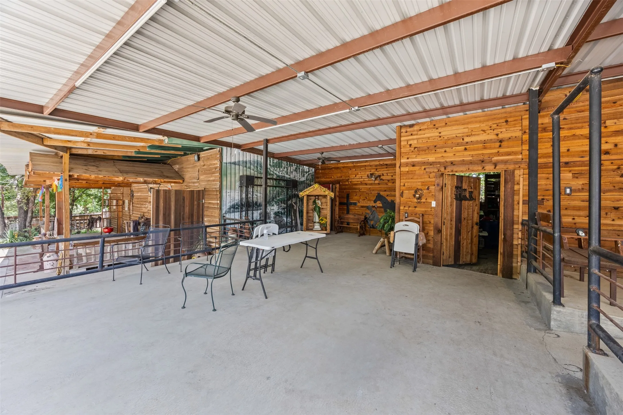 View of stable