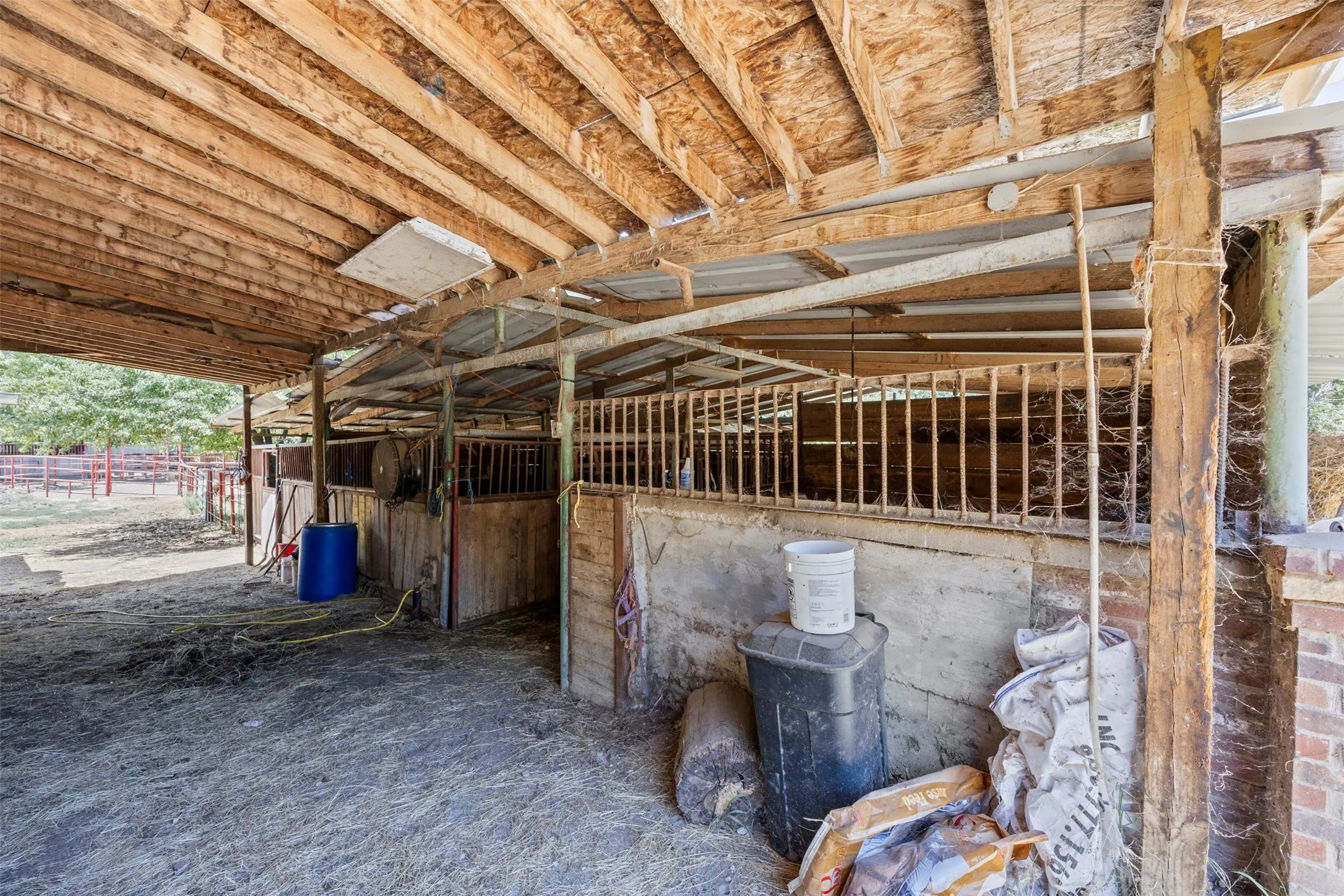 View of stable