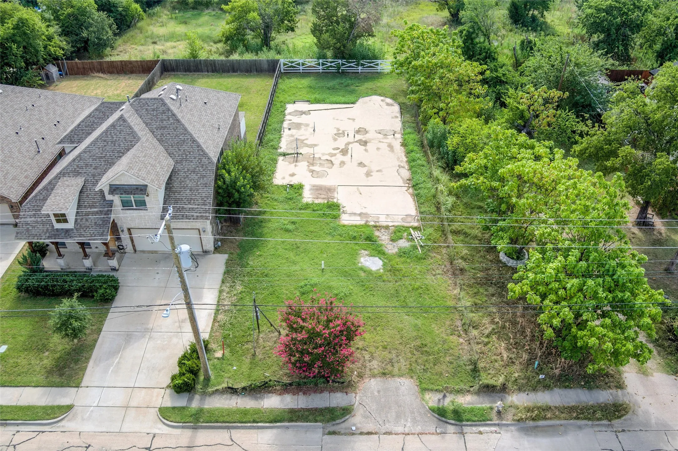 View of subject property