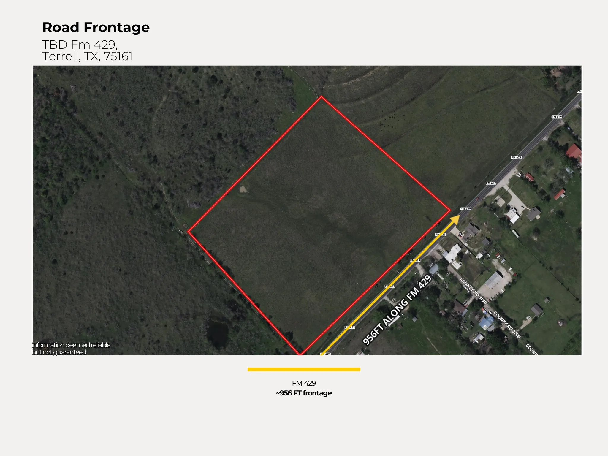 Unimproved Land For Sale in Kaufman County , 429 FM 429, Terrell, Texas 75161, 0, 0, Garage spaces, 0 Sqft, built in 0, Price $1,040,000, mls#21019239, Real Estate Agent in Terrell, Homes For Sale in Kaufman county, Homes For Sale in Terrell, Realtor in Terrell Texas, Real Estate Brokerage Independent Realty Texas, Luminita Cordes Realtor