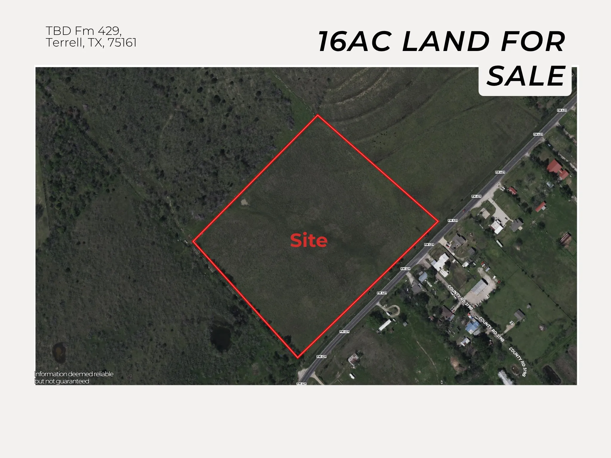 Unimproved Land For Sale in Kaufman County , 429 FM 429, Terrell, Texas 75161, 0, 0, Garage spaces, 0 Sqft, built in 0, Price $1,040,000, mls#21019239, Real Estate Agent in Terrell, Homes For Sale in Kaufman county, Homes For Sale in Terrell, Realtor in Terrell Texas, Real Estate Brokerage Independent Realty Texas, Luminita Cordes Realtor