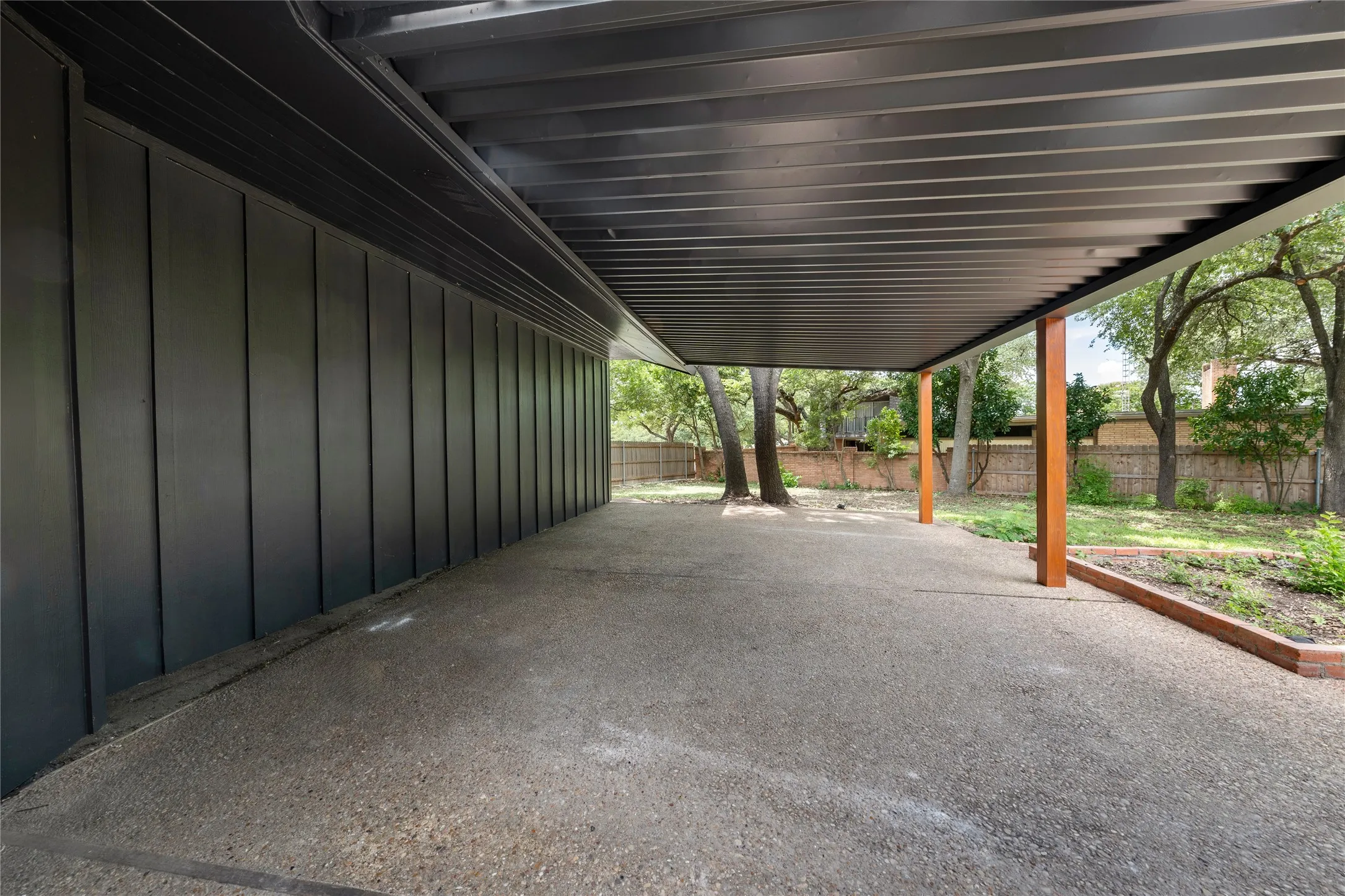 View of patio