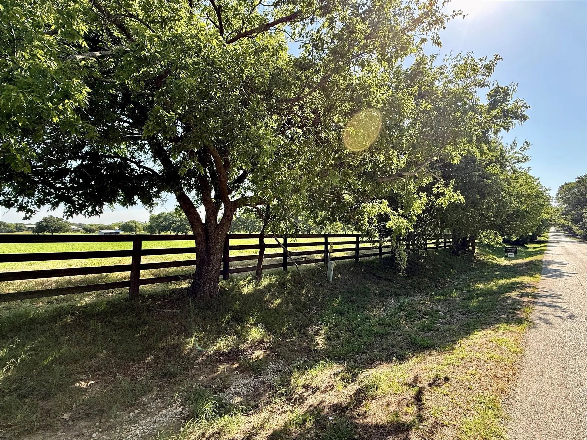 View of yard featuring a rural view