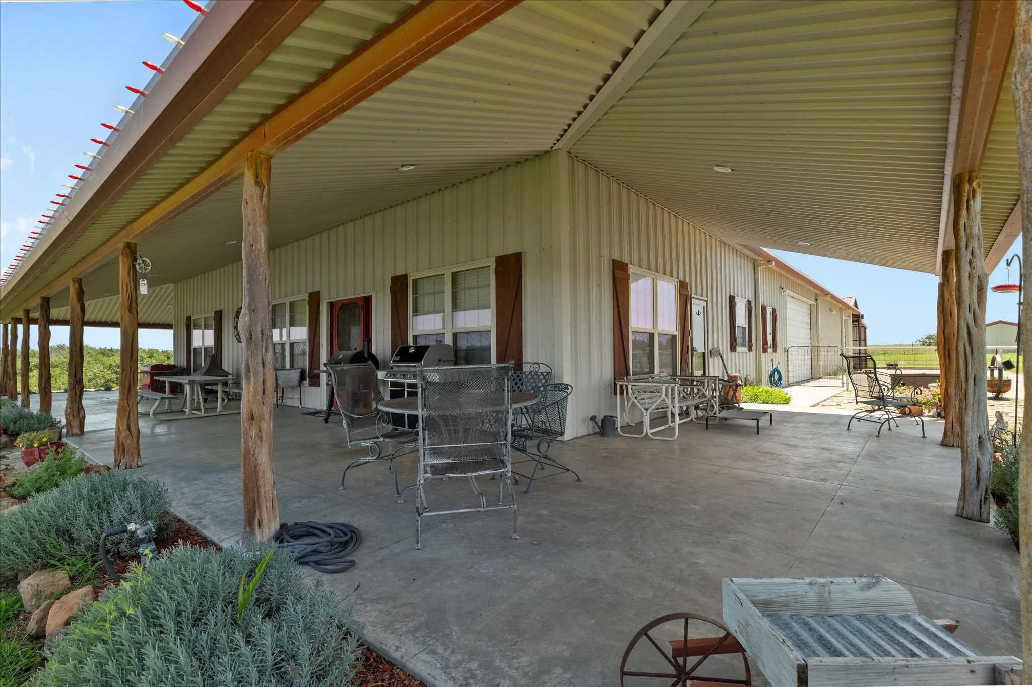 Wrap around porches