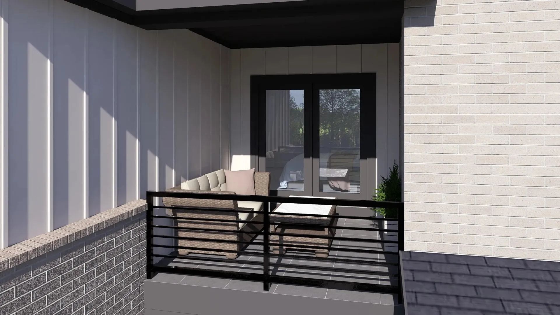 The Balsam Outdoor Living Area