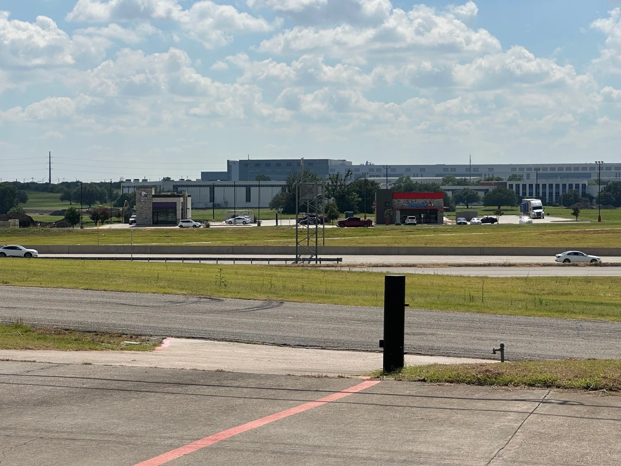 Located across from Texas Instruments and Globitech