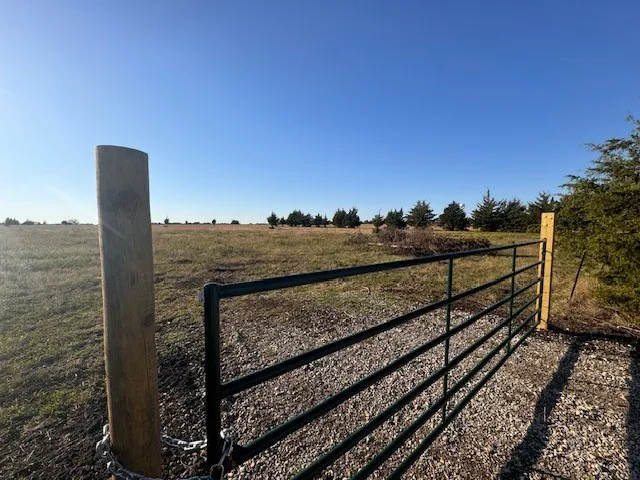 Gate featuring a view of countryside