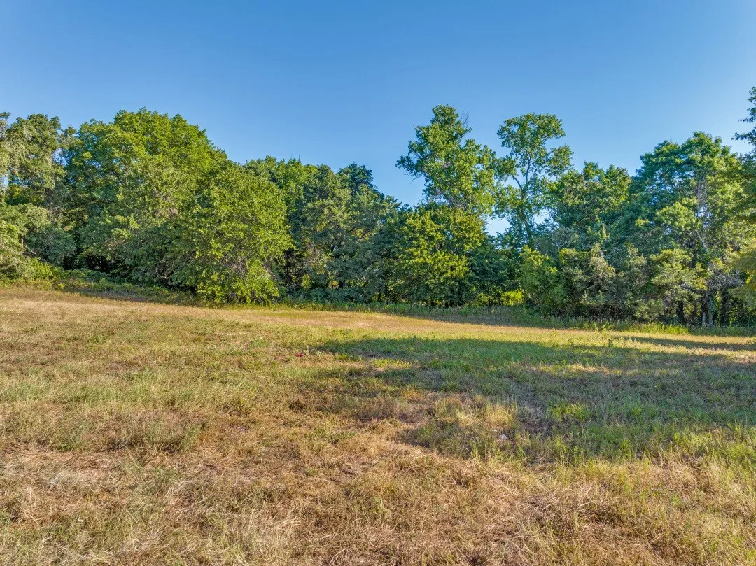 View of yard featuring a wooded view