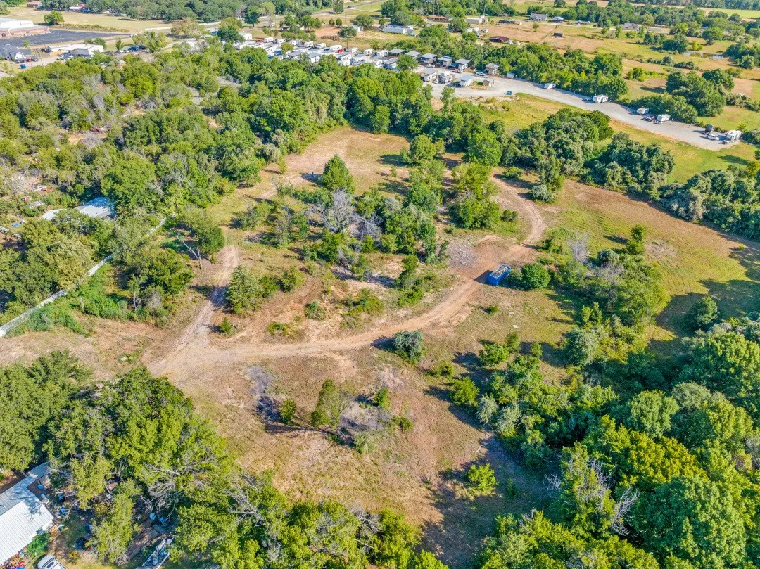 Aerial overview of property's location