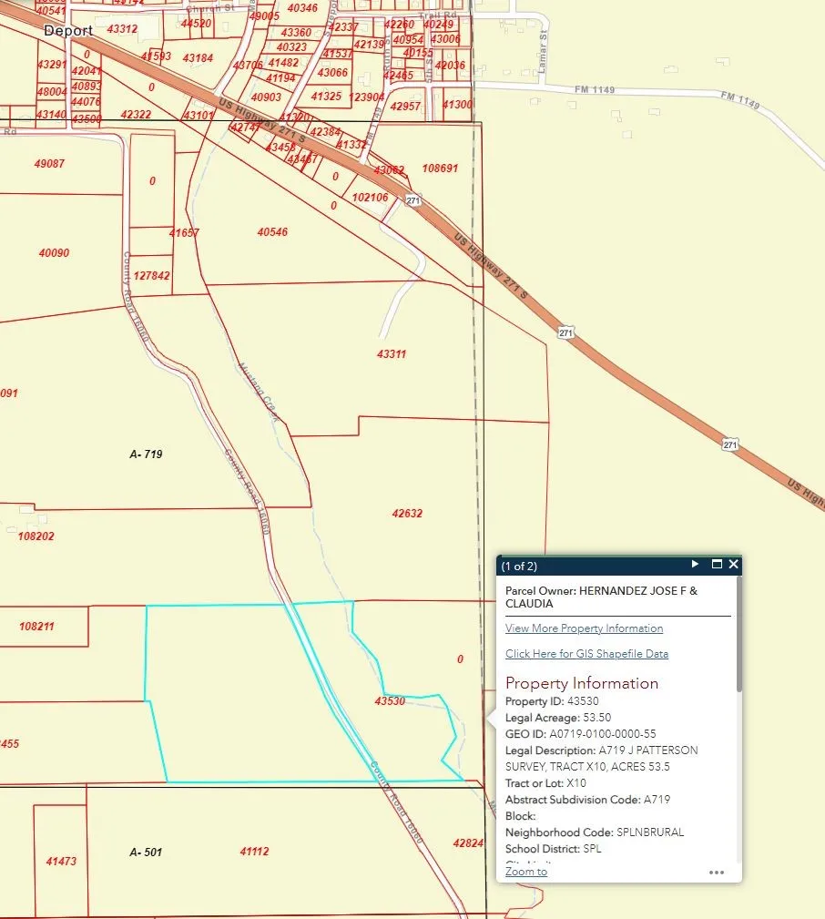 Unimproved Land For Sale in Lamar County , 450 County Road 16060, Deport, Texas 75435, 0, 0, Garage spaces, 0 Sqft, built in 0, Price $200,000, mls#21025060, Real Estate Agent in Deport, Homes For Sale in Lamar county, Homes For Sale in Deport, Realtor in Deport Texas, Real Estate Brokerage Independent Realty Texas, Luminita Cordes Realtor