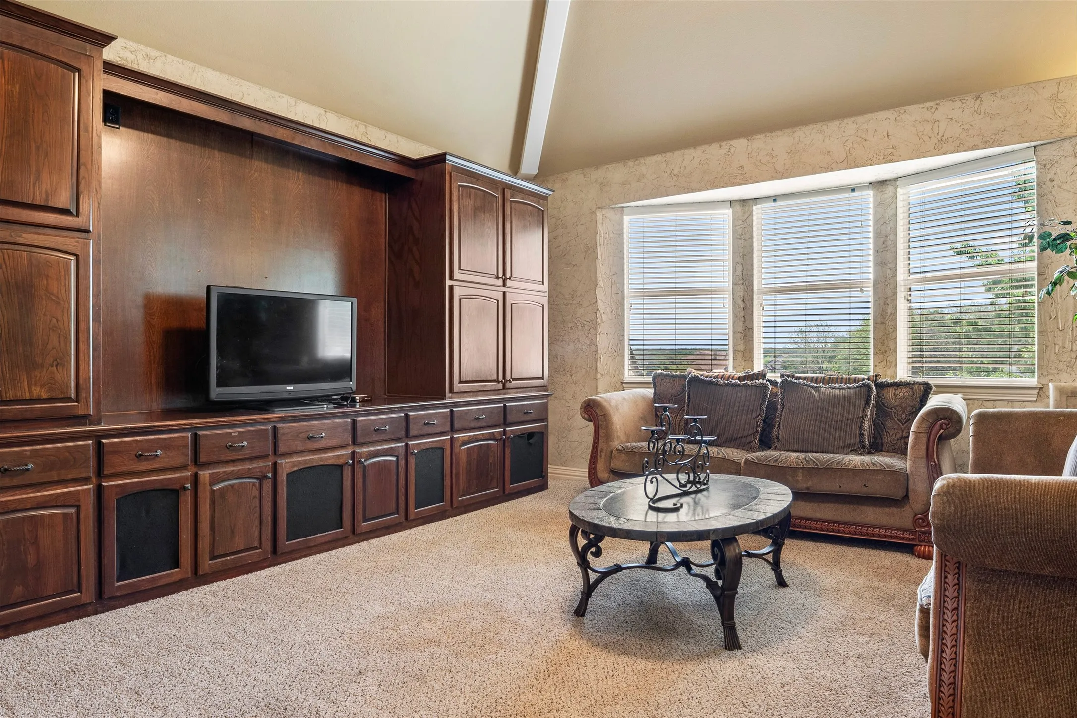 upstairs living area
