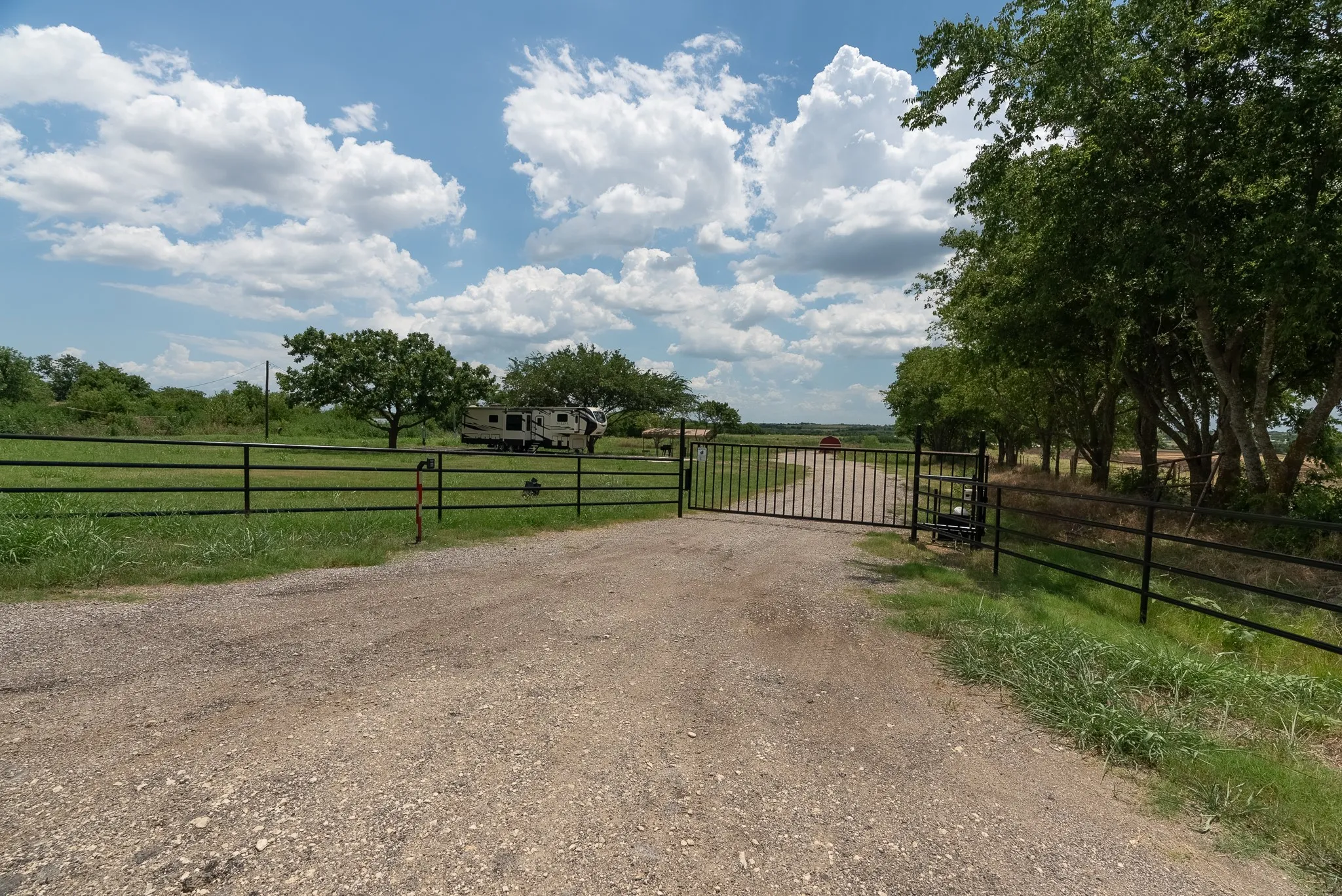 Gate featuring a view of rural / pastoral area