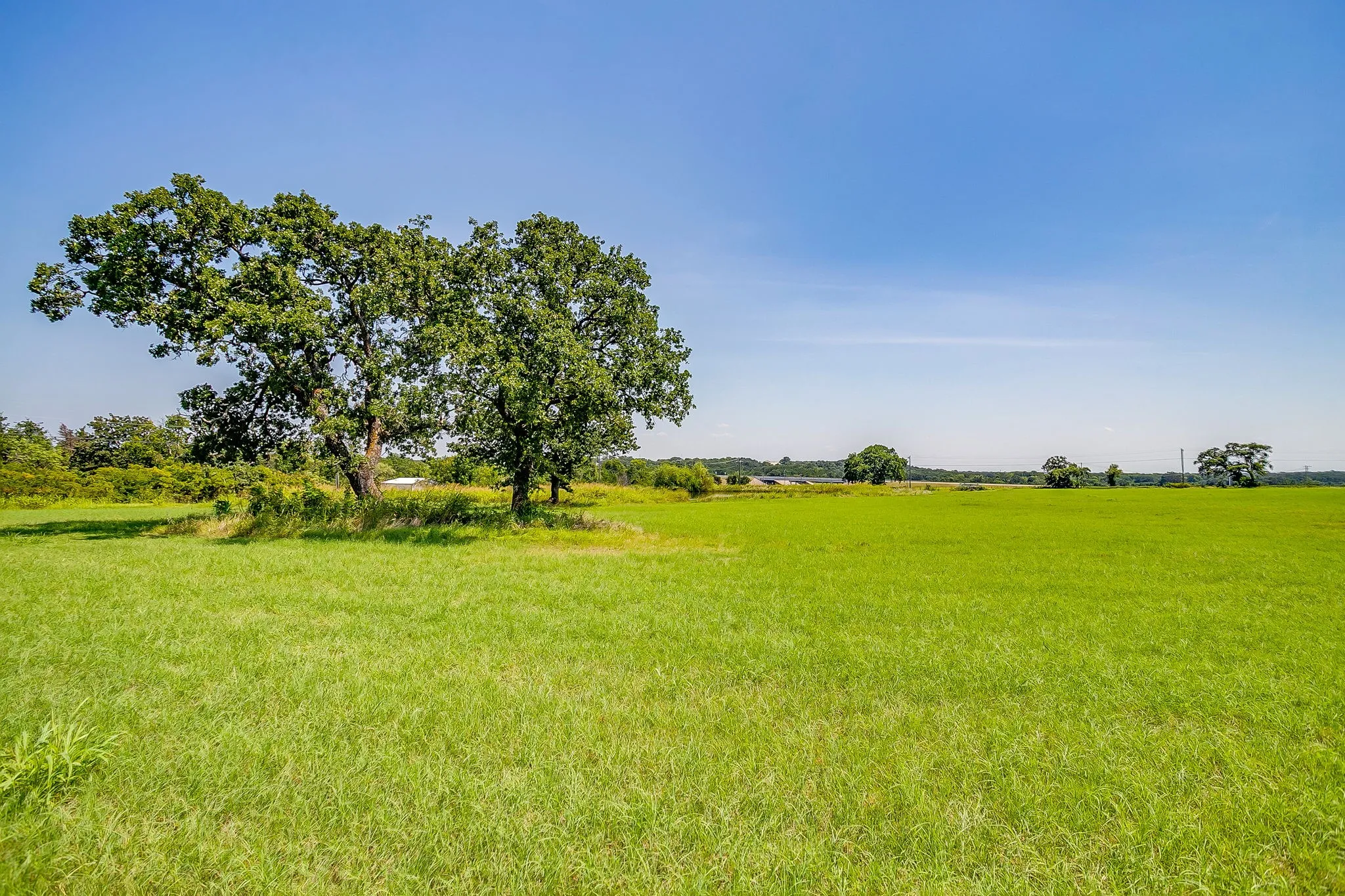 View of green lawn featuring a view of rural / pastoral area