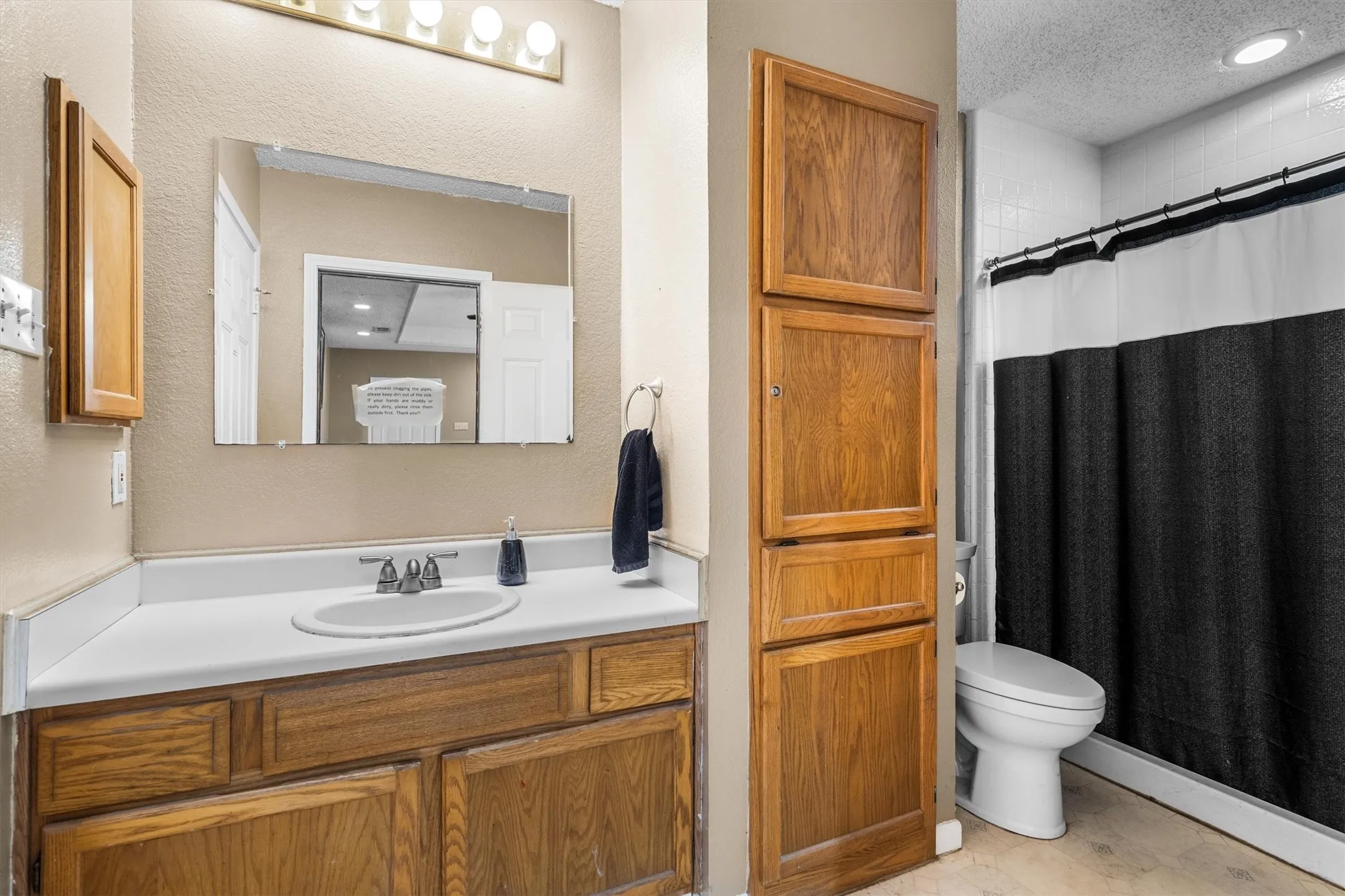 Horse Barn Bathroom