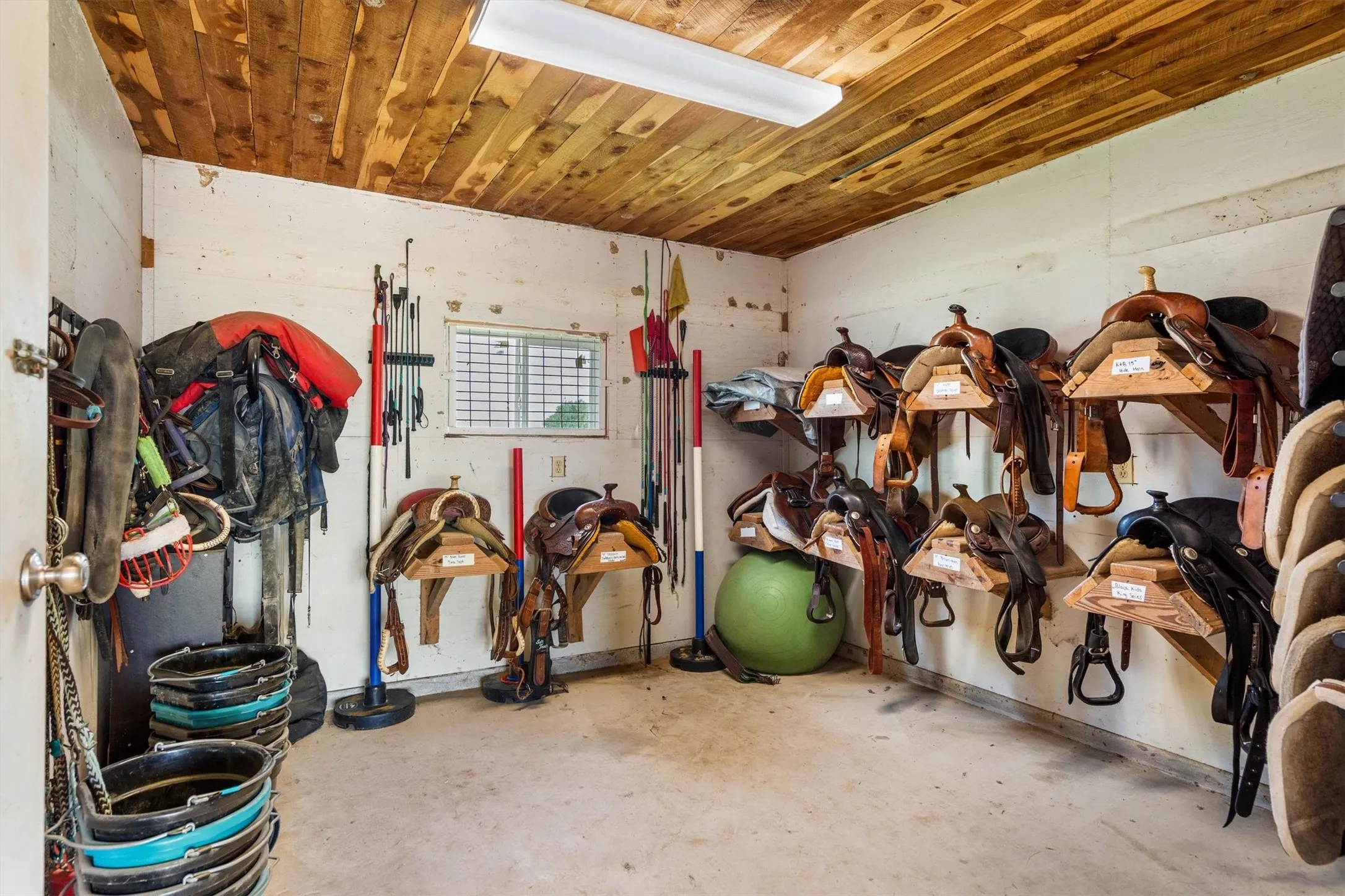 Horse Barn Tack Room