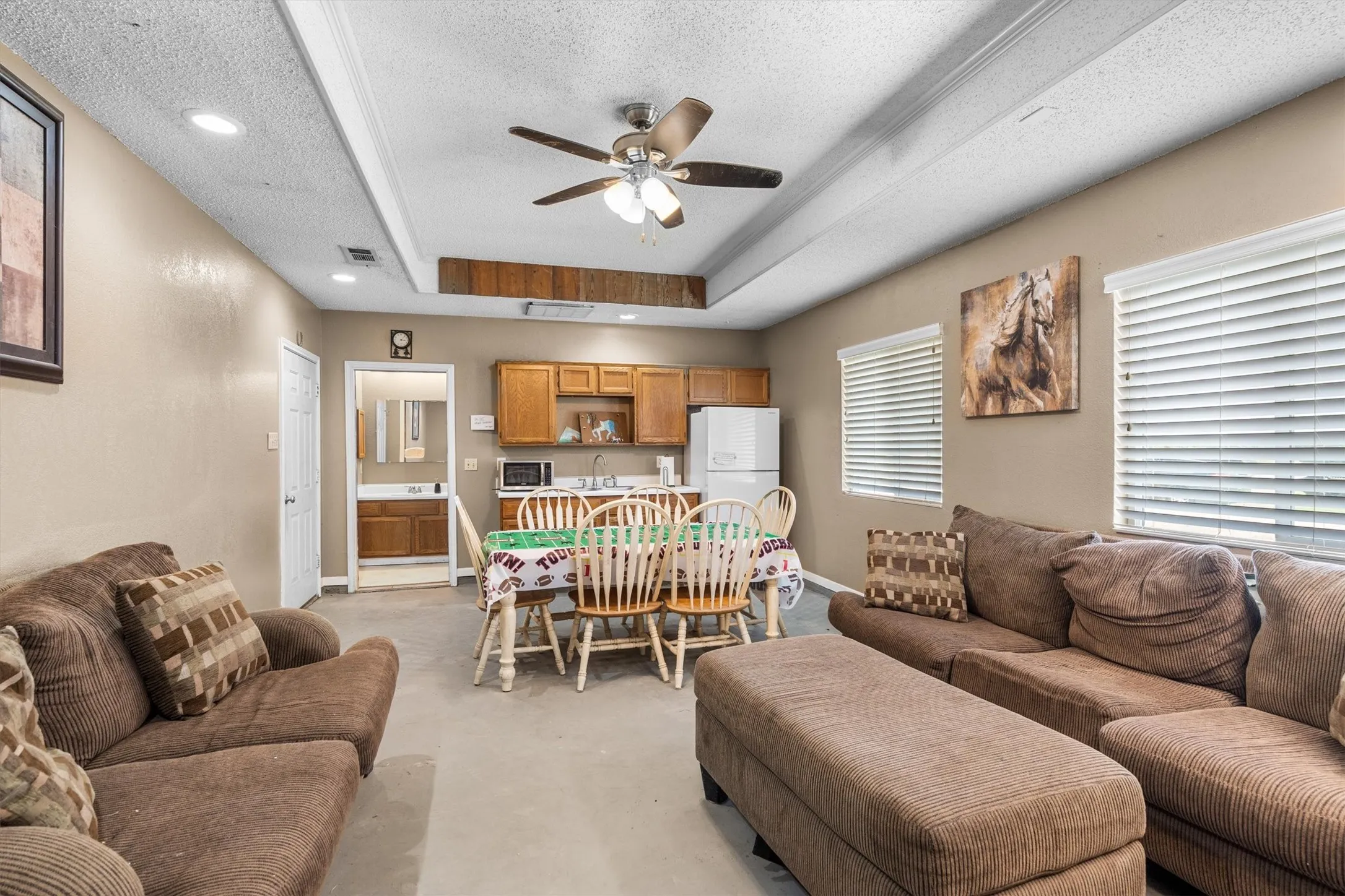Horse Barn Living Area