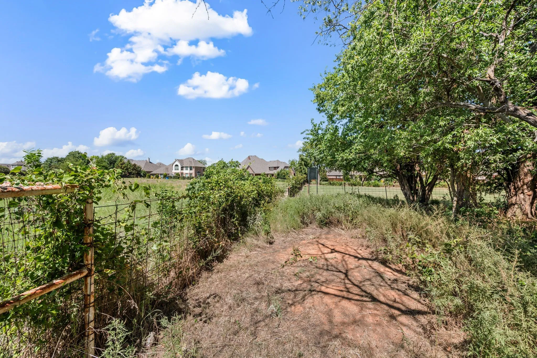 View of yard featuring a residential view