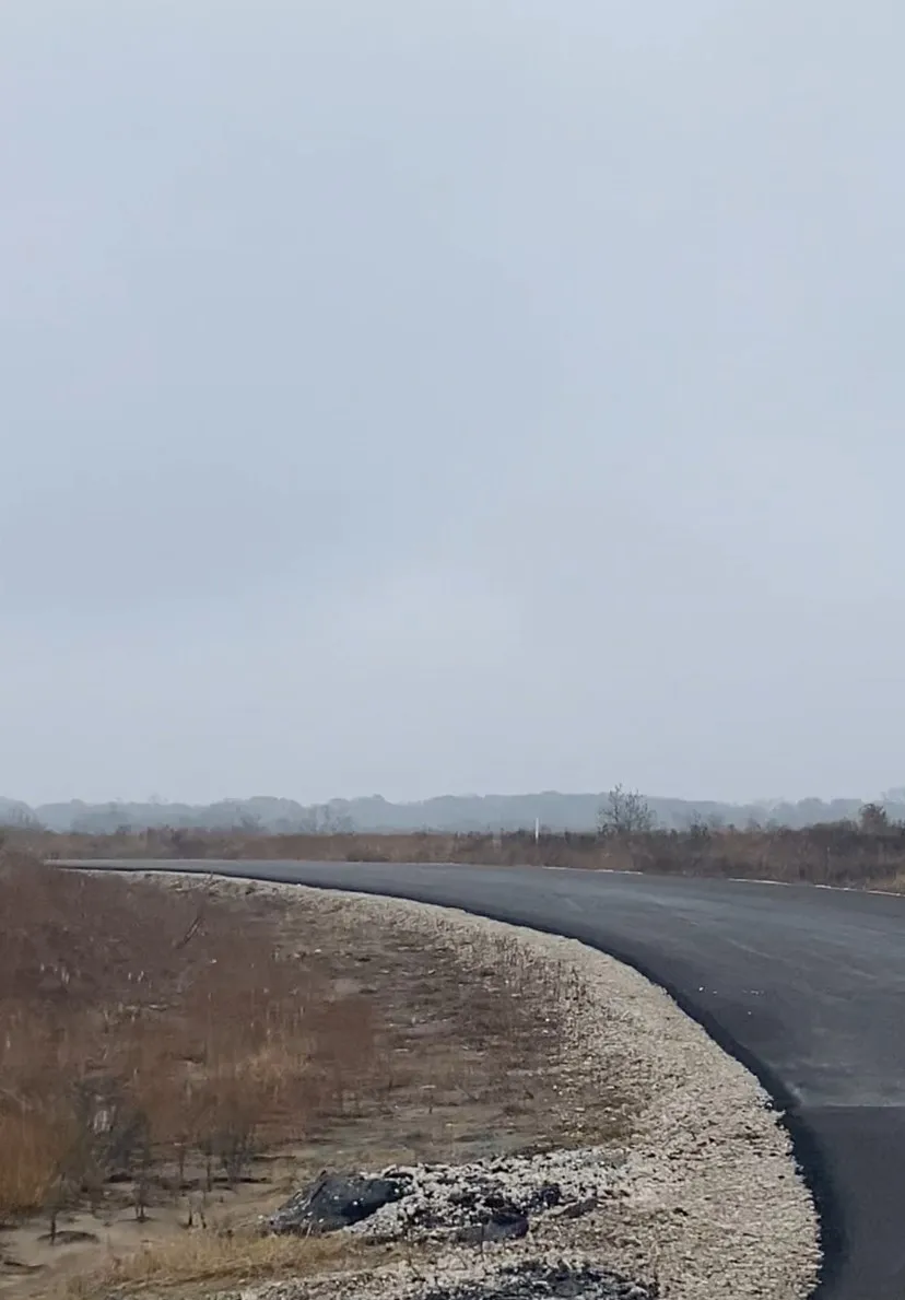 View of asphalt road