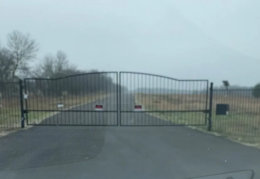 View of gate