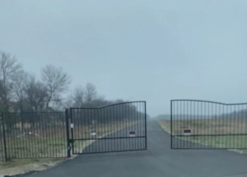View of gate