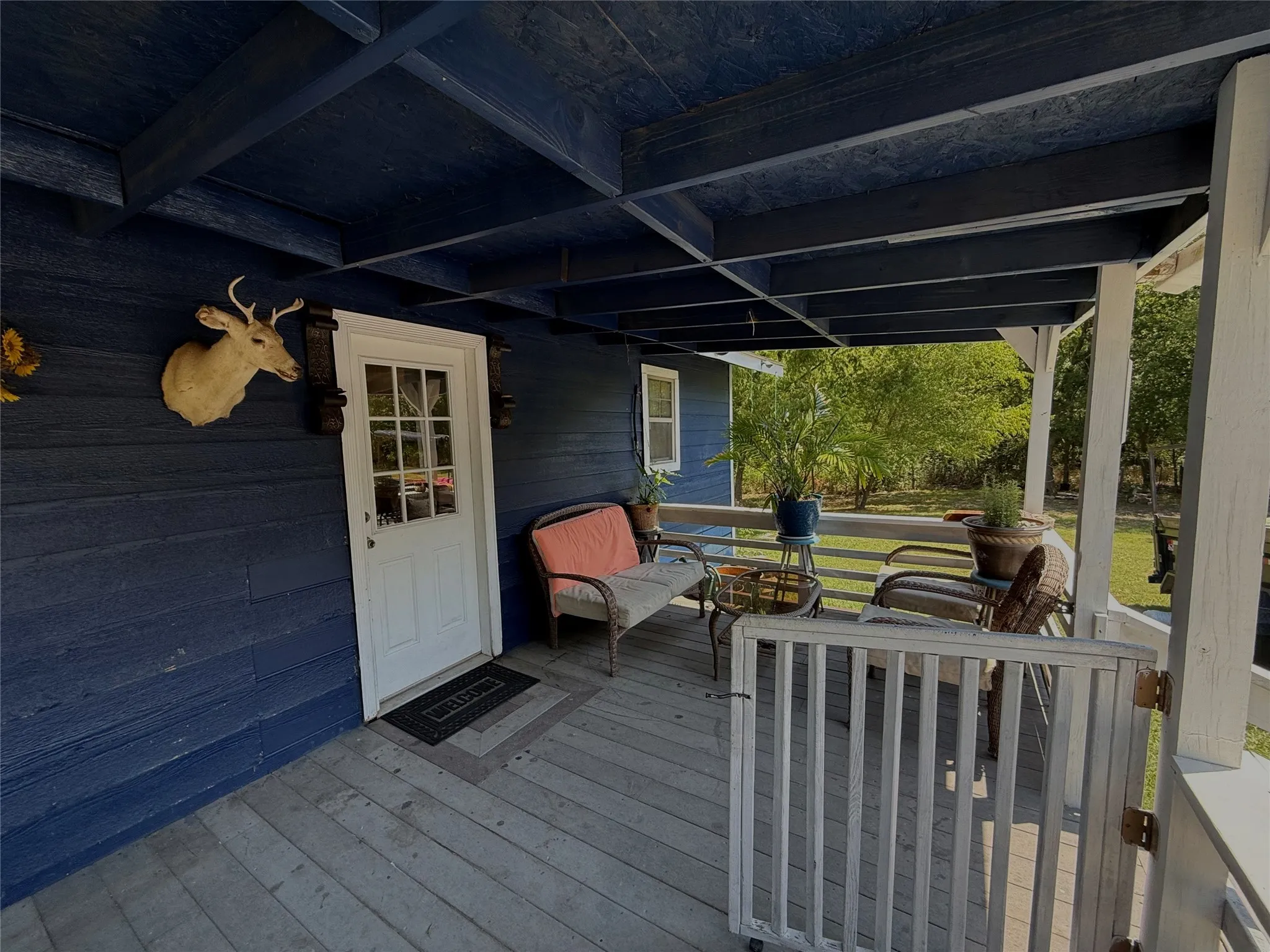View of deck
