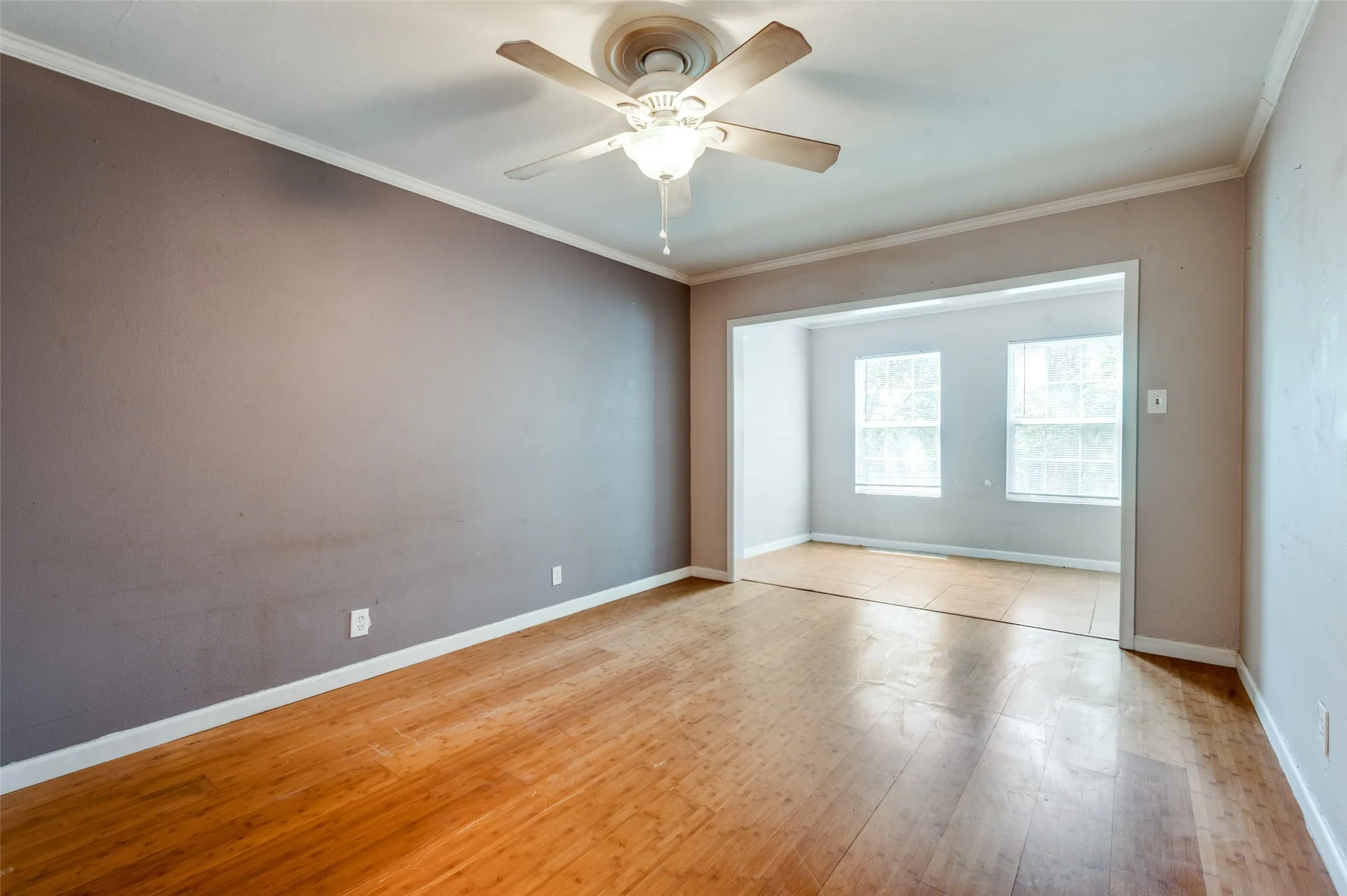 PRIMARY BEDROOM WITH TONS OF NATURAL LIGHT~