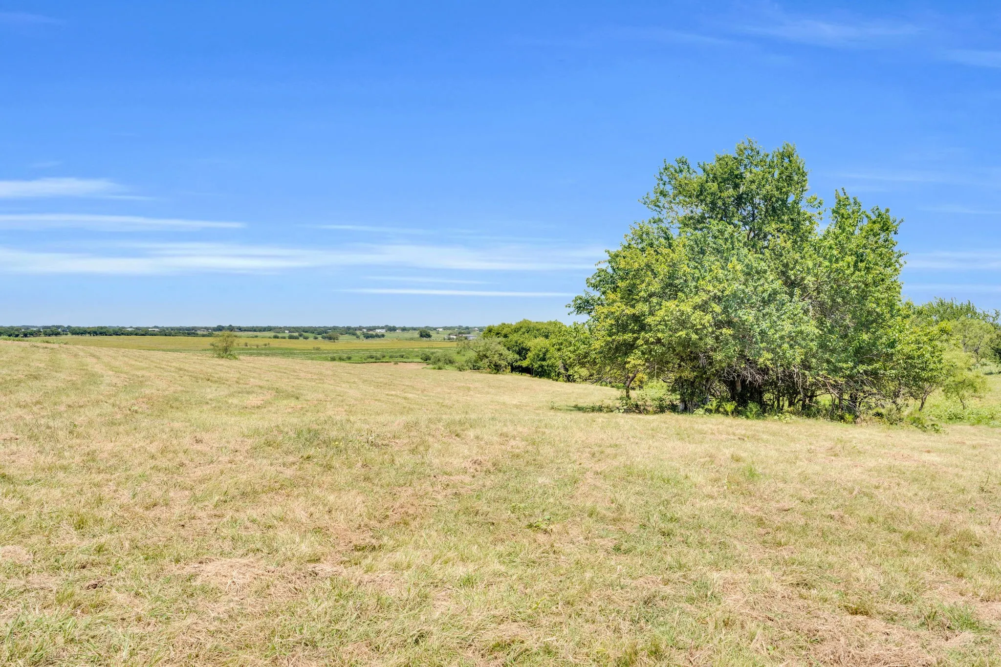 View of green lawn featuring a rural view