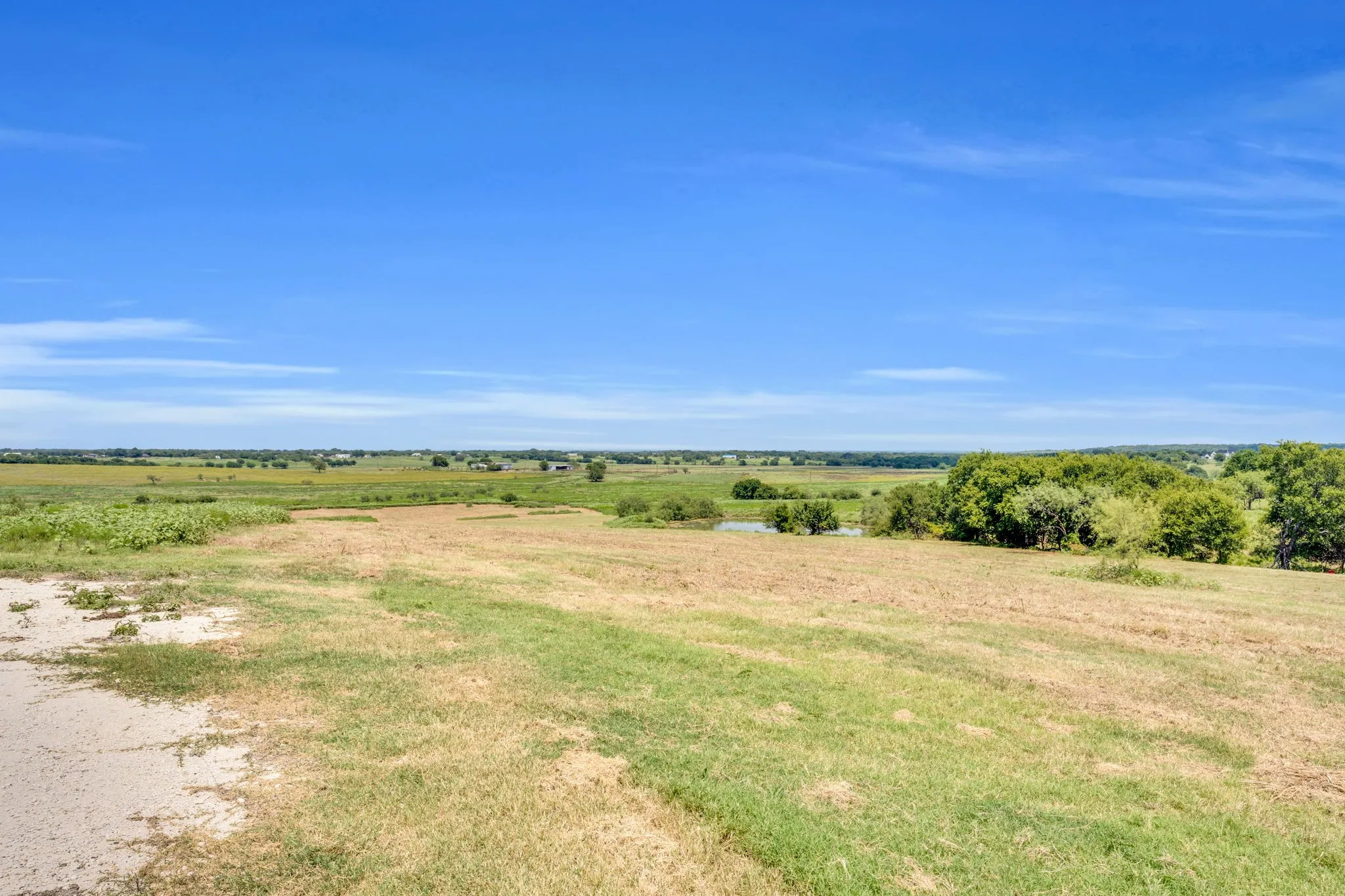 View of undeveloped land with rural landscape