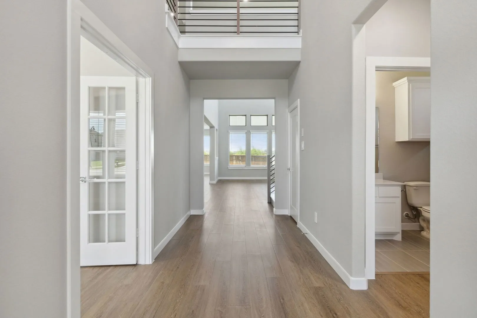 Entryway in the Henley home plan by Trophy Signature Homes – REPRESENTATIVE PHOTO