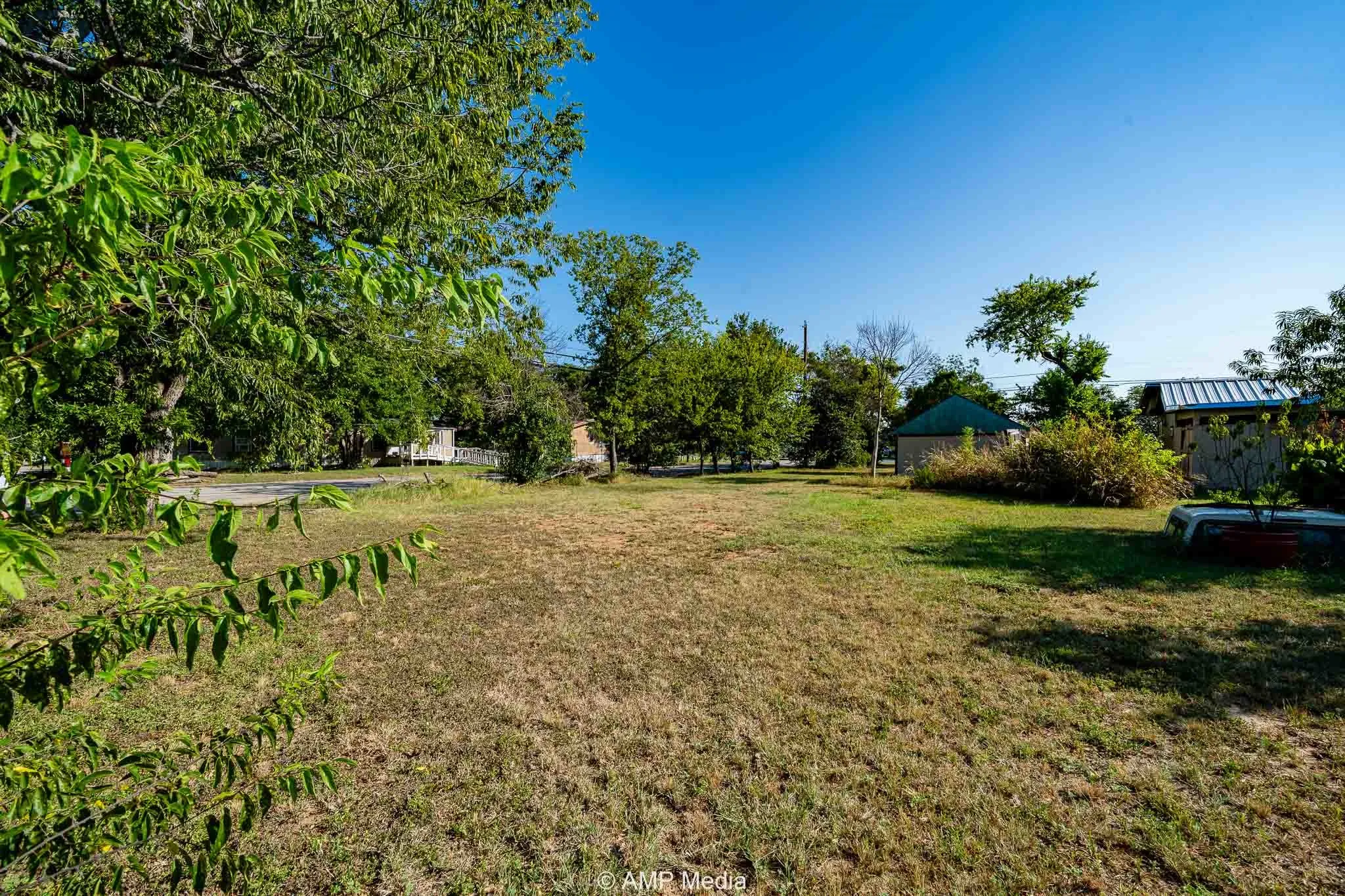 View of green lawn