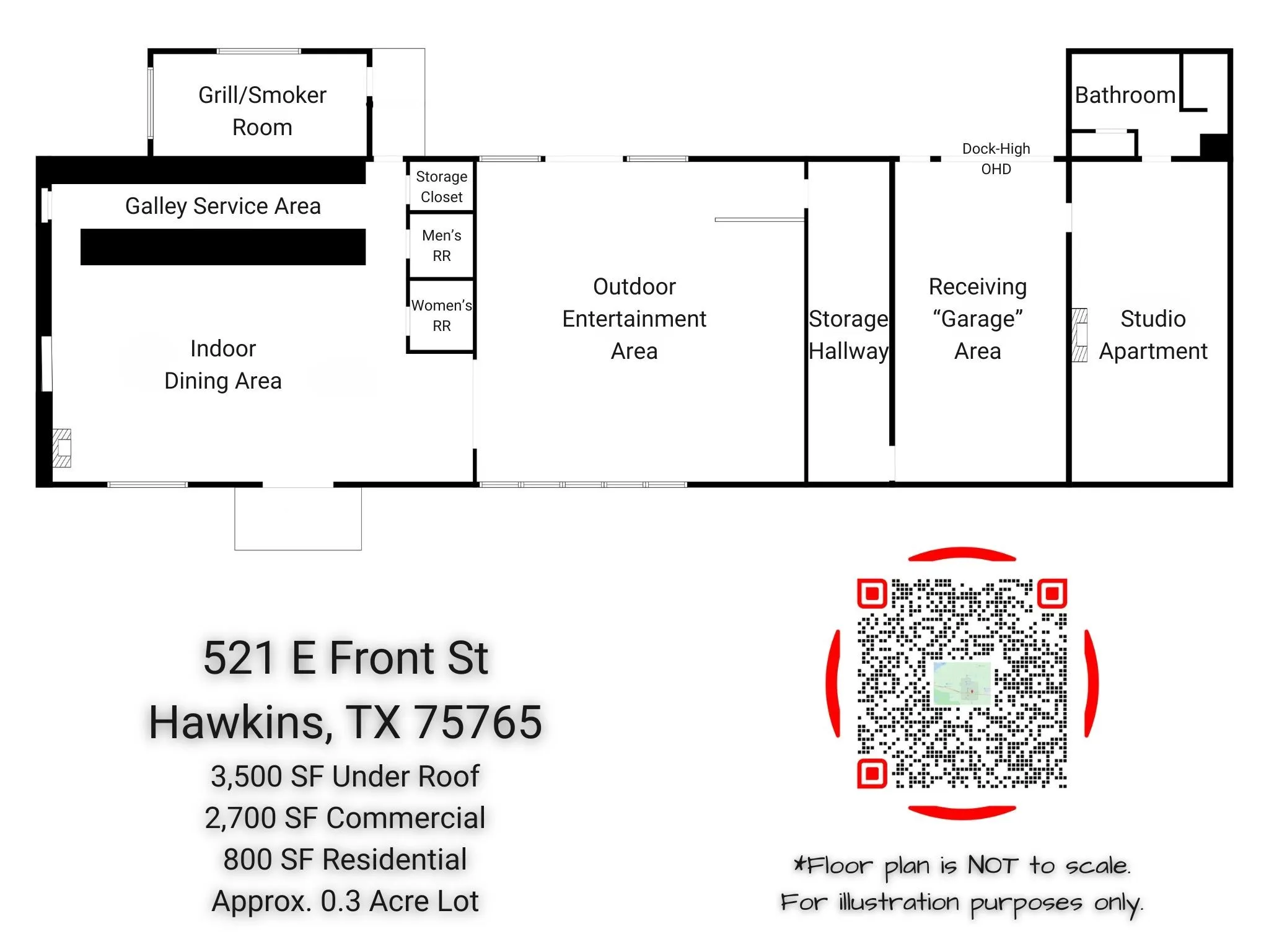 Apartment For Sale in Wood County , 521 Front Street, Hawkins, Texas 75765, 1 Bedroom, 3 Bathroom, Garage spaces, 3,500 Sqft, built in 2011, Preowned, mls#21033604, Real Estate Agent in Hawkins, Homes For Sale in Wood county, Homes For Sale in Hawkins, Realtor in Hawkins Texas, Real Estate Brokerage Independent Realty Texas, Luminita Cordes Realtor