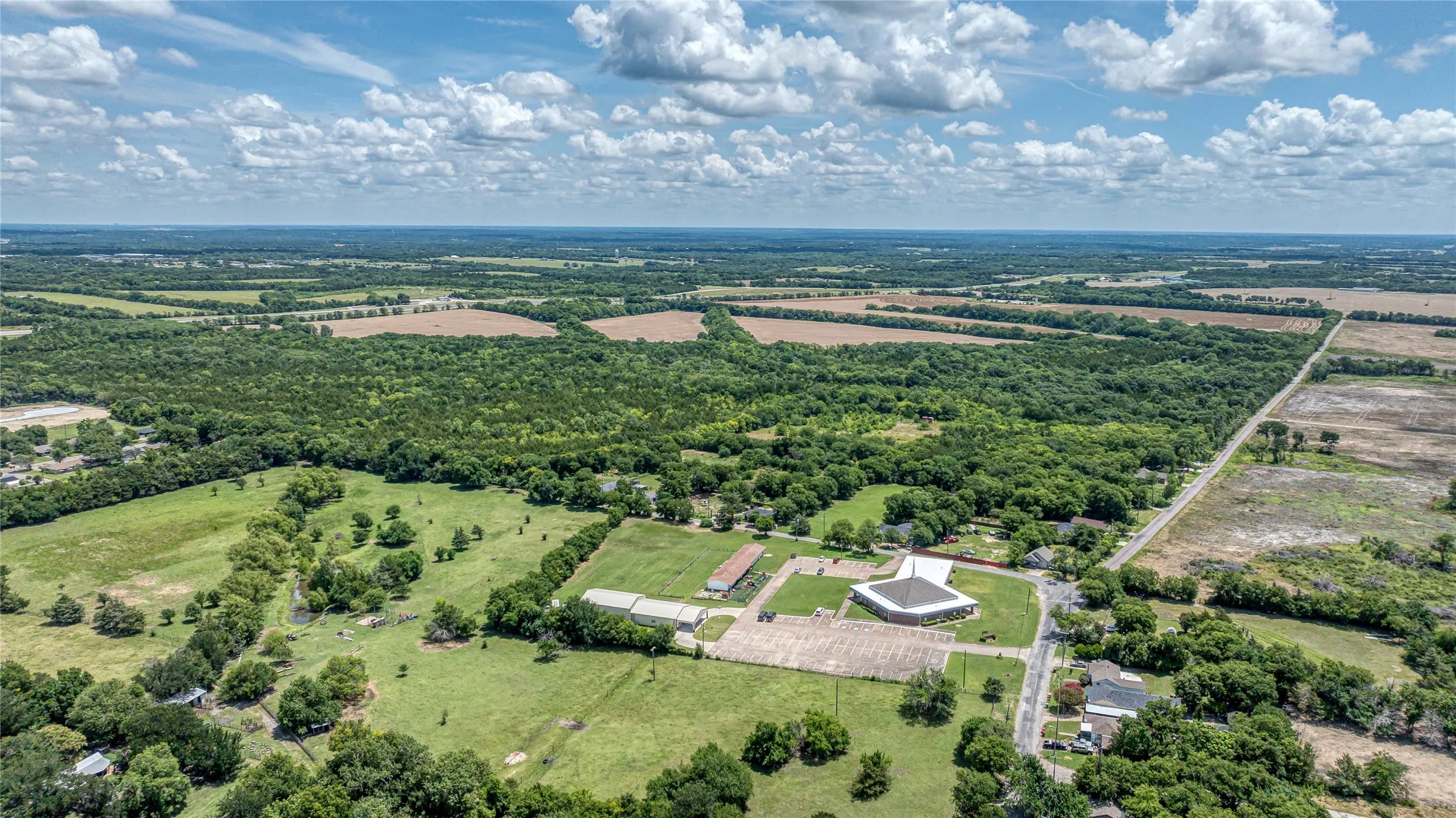 View of rural area featuring abundant farmland