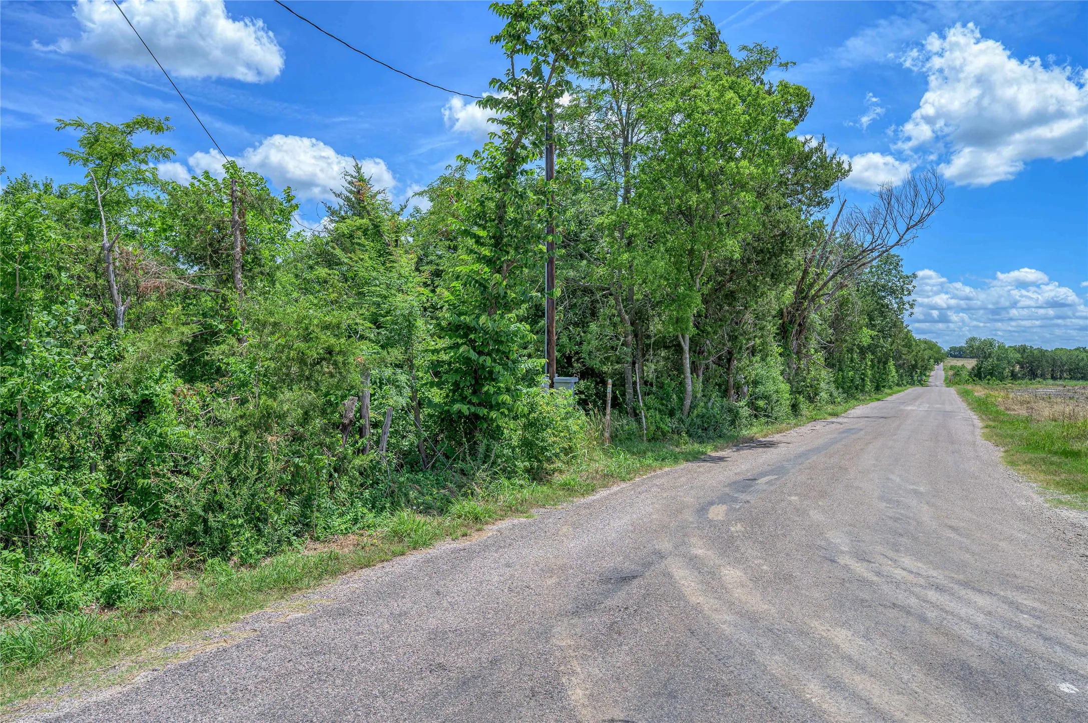 View of asphalt street