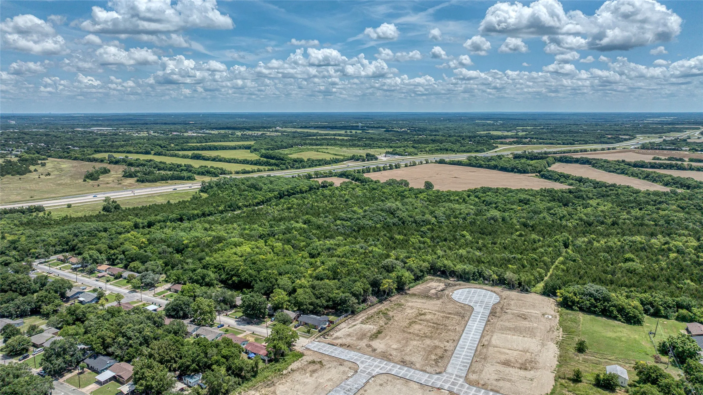 Overview of rural landscape