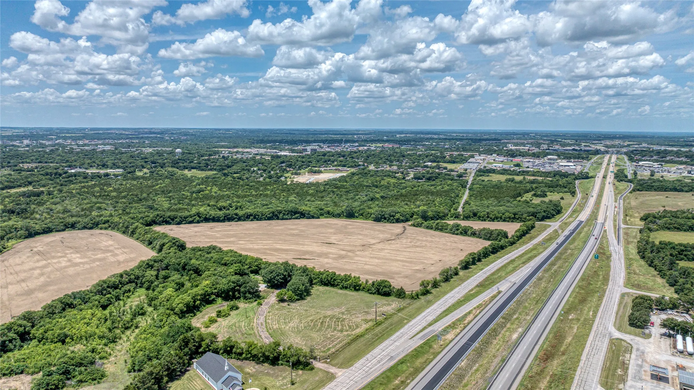 Drone / aerial view