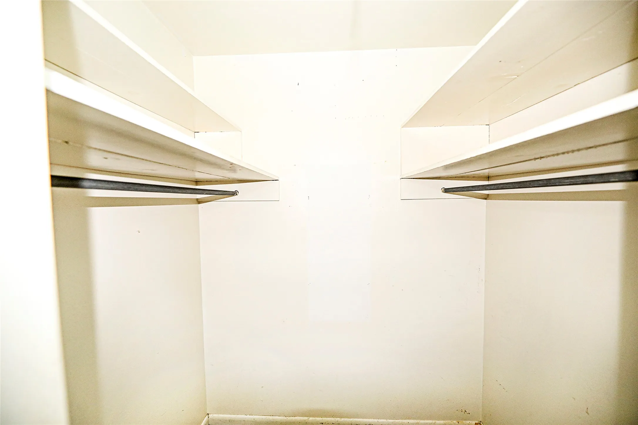 View of spacious closet