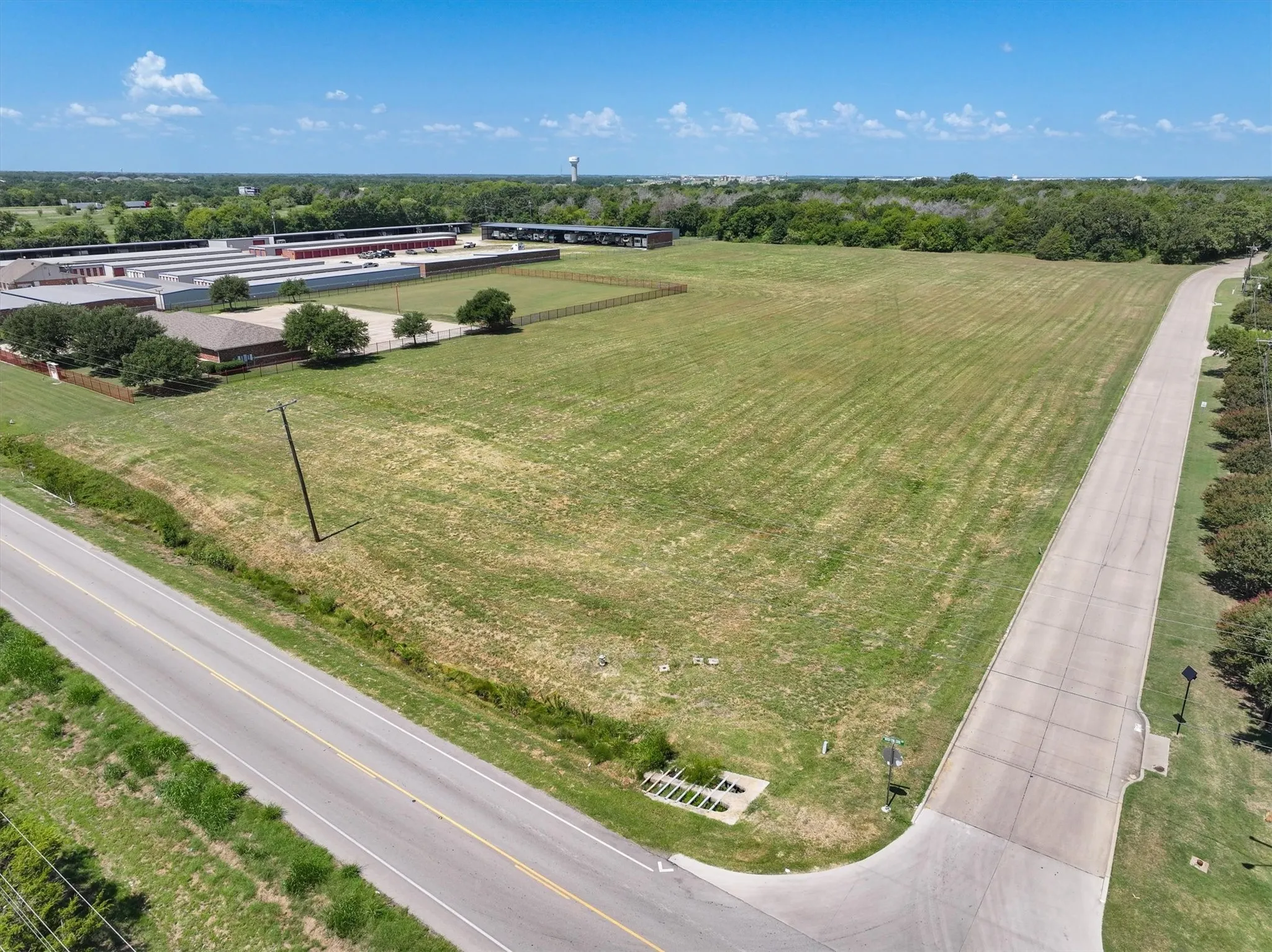 Located in prime location and the corner of Windsor and FM 2578 aka British Flying Training School Rd.