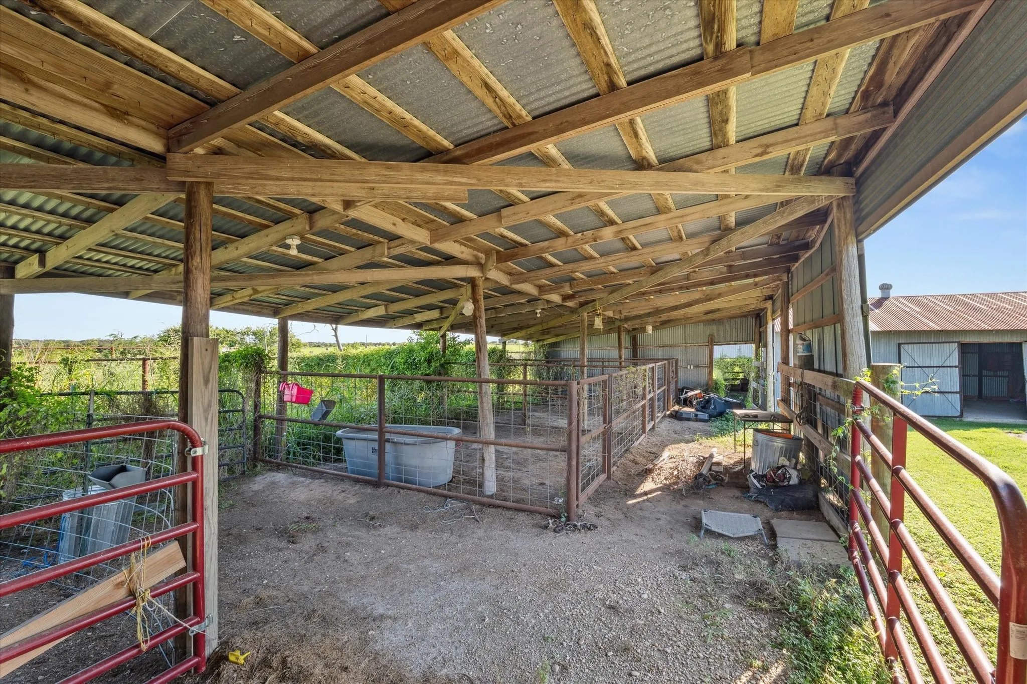 View of stable
