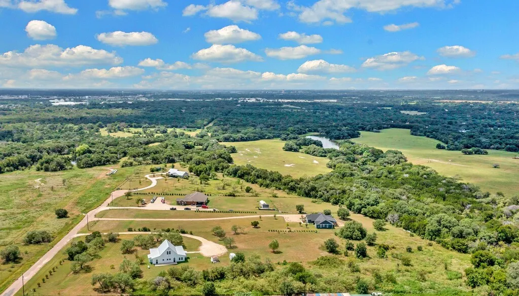 Drone / aerial view of a forest