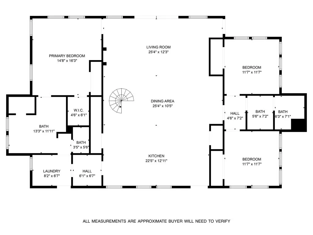 View of floor plan / room layout