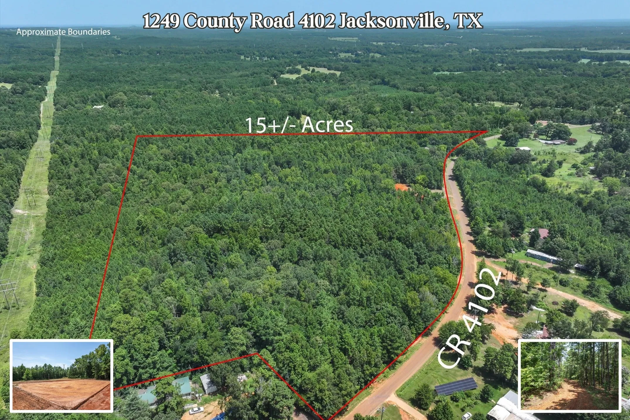 Unimproved Land For Sale in Cherokee County , 1249 County Road 4102, Jacksonville, Texas 75766, 0, 0, Garage spaces, 0 Sqft, built in 0, Price $375,000, mls#21035988, Real Estate Agent in Jacksonville, Homes For Sale in Cherokee county, Homes For Sale in Jacksonville, Realtor in Jacksonville Texas, Real Estate Brokerage Independent Realty Texas, Luminita Cordes Realtor