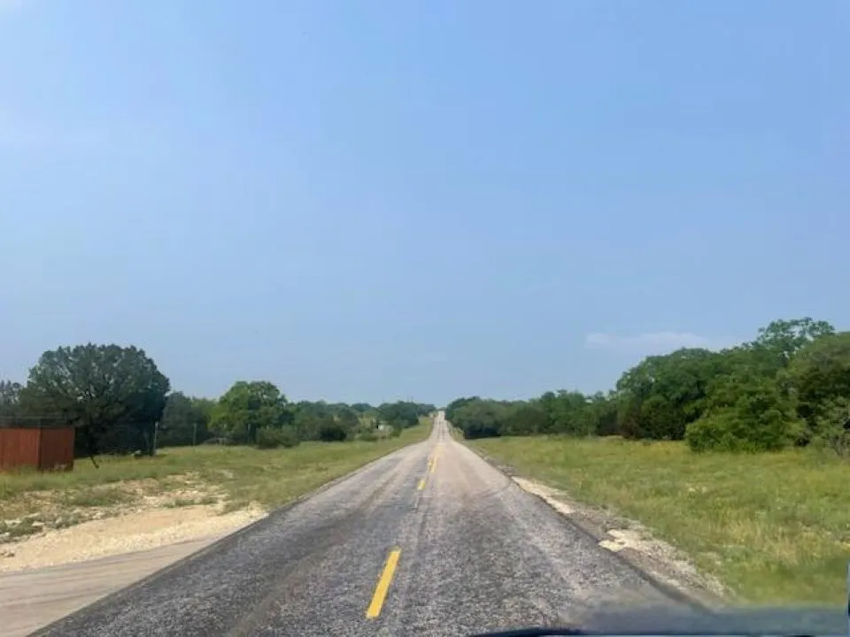View of asphalt road