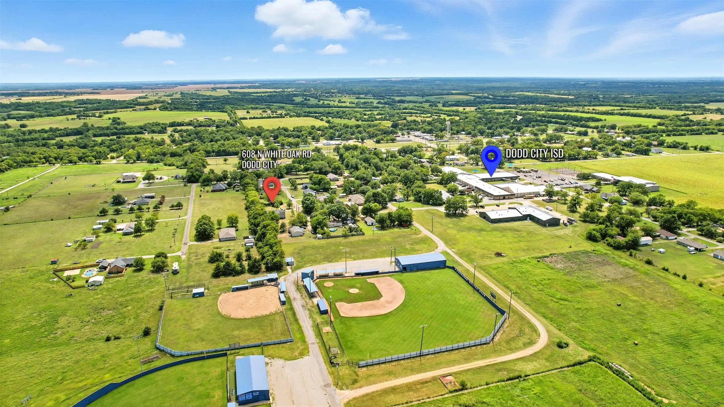 Drone / aerial view