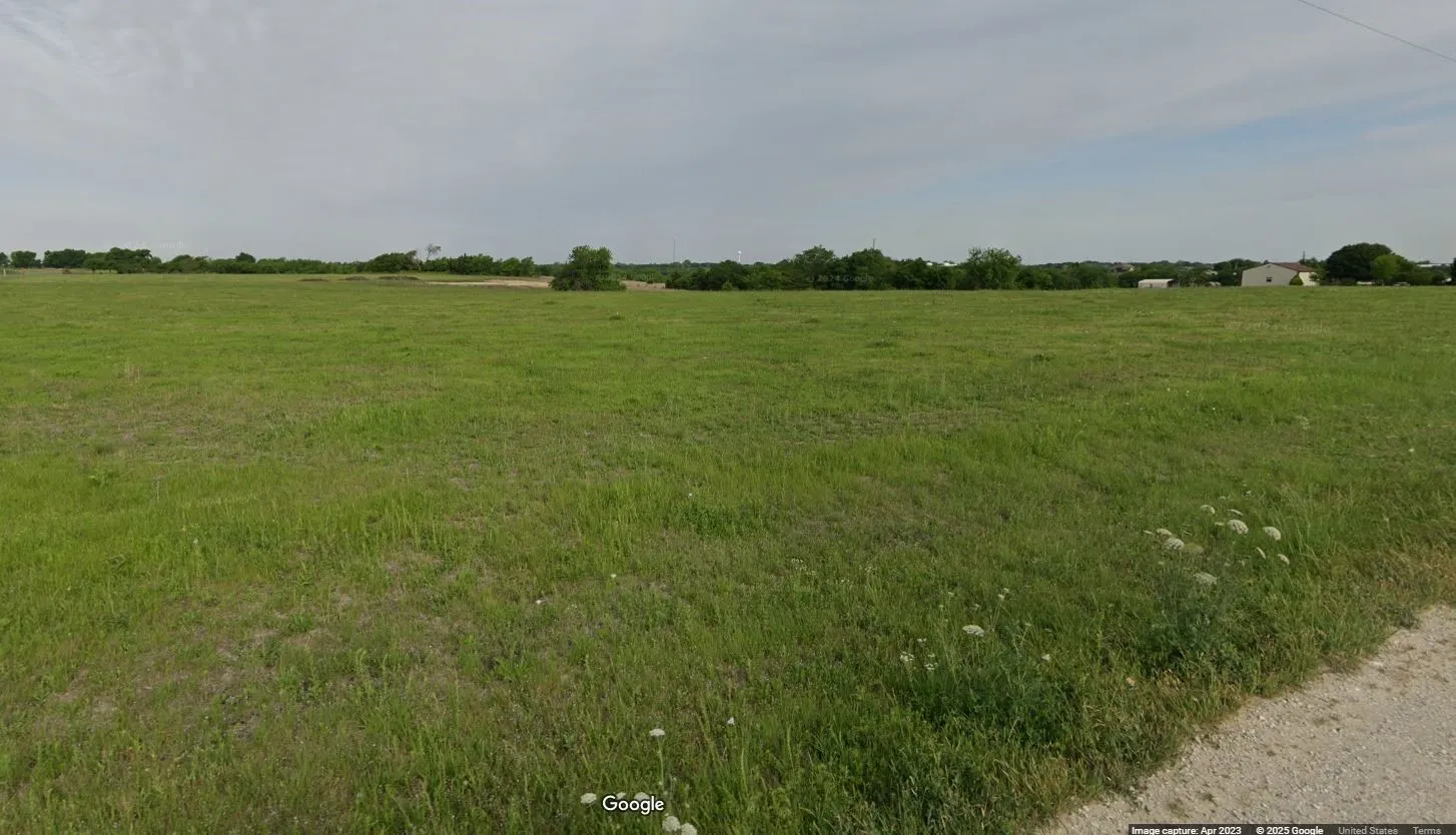 Google Street view (April 2023) from Southeast corner of the property looking north
