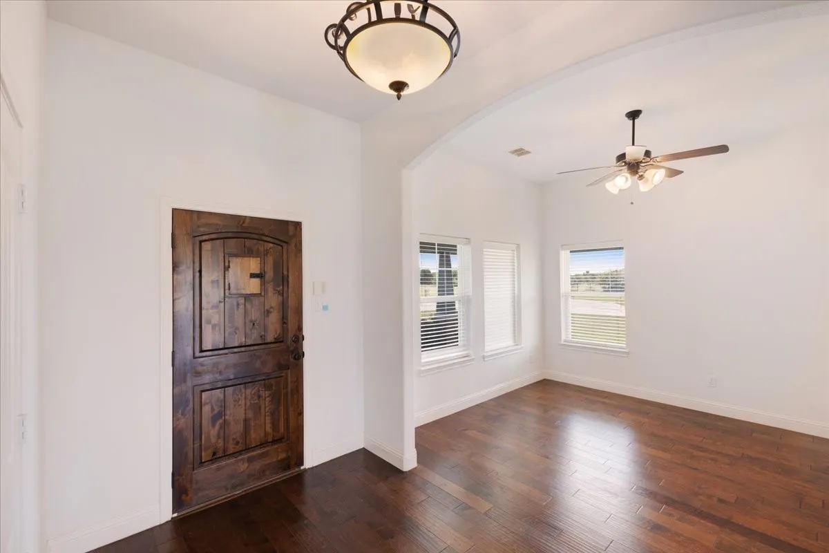 Spacious entry and formal dining area