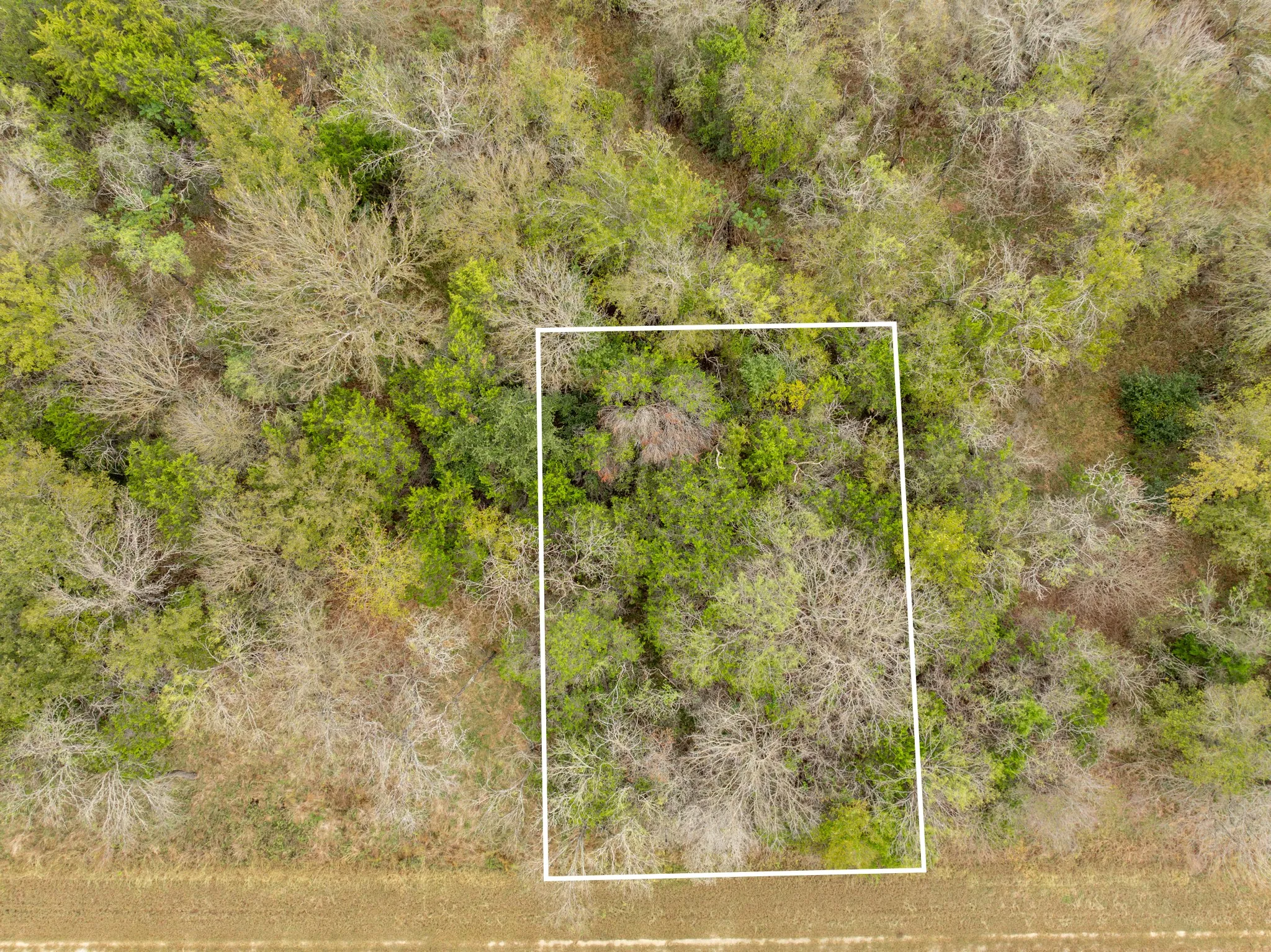 Aerial view of property's location featuring property boundaries highlighted