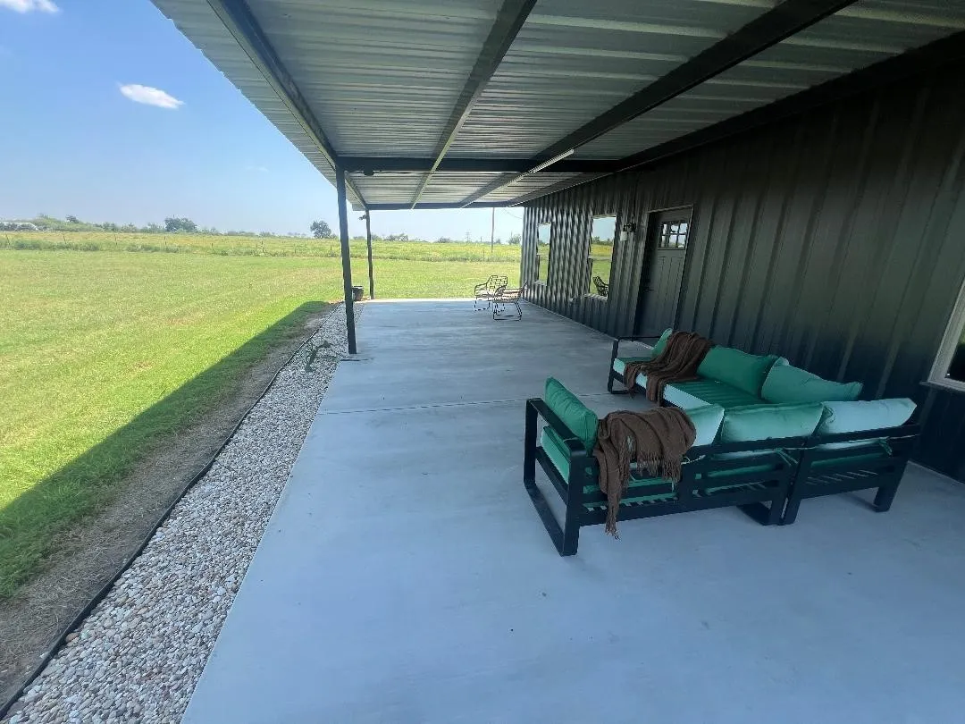 View of patio
